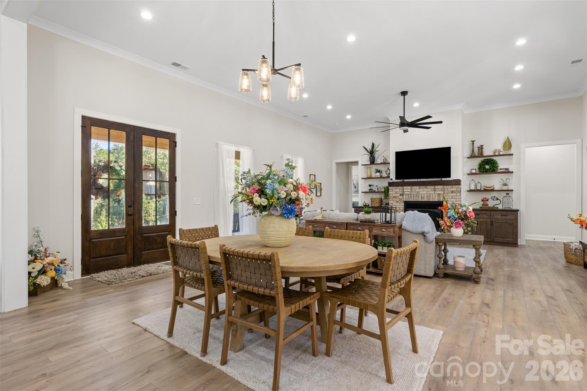 Dining Room and Living Room - 2137 Overbrook Way, Kershaw