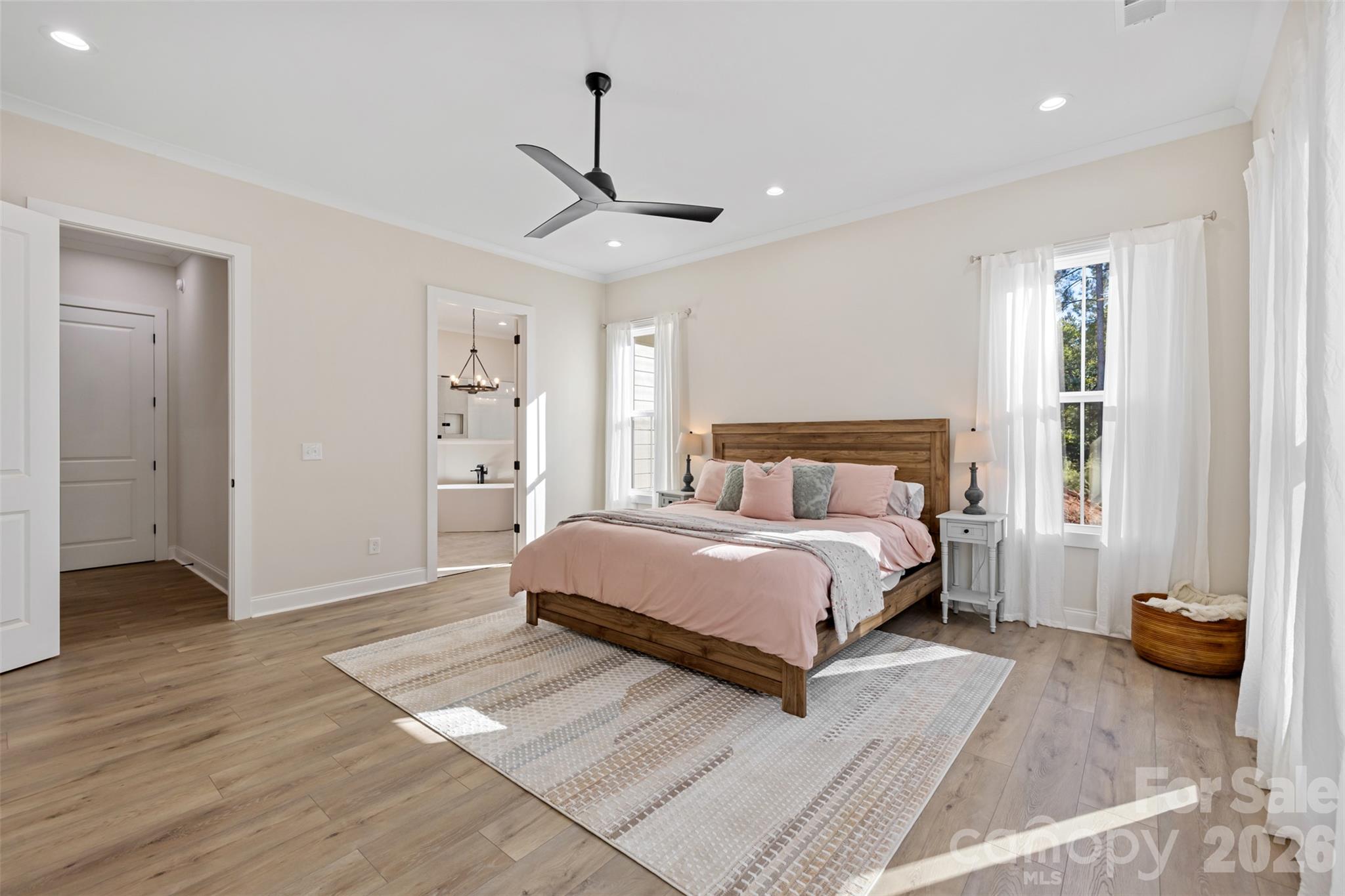 Primary Bedroom Main House - 2137 Overbrook Way, Kershaw