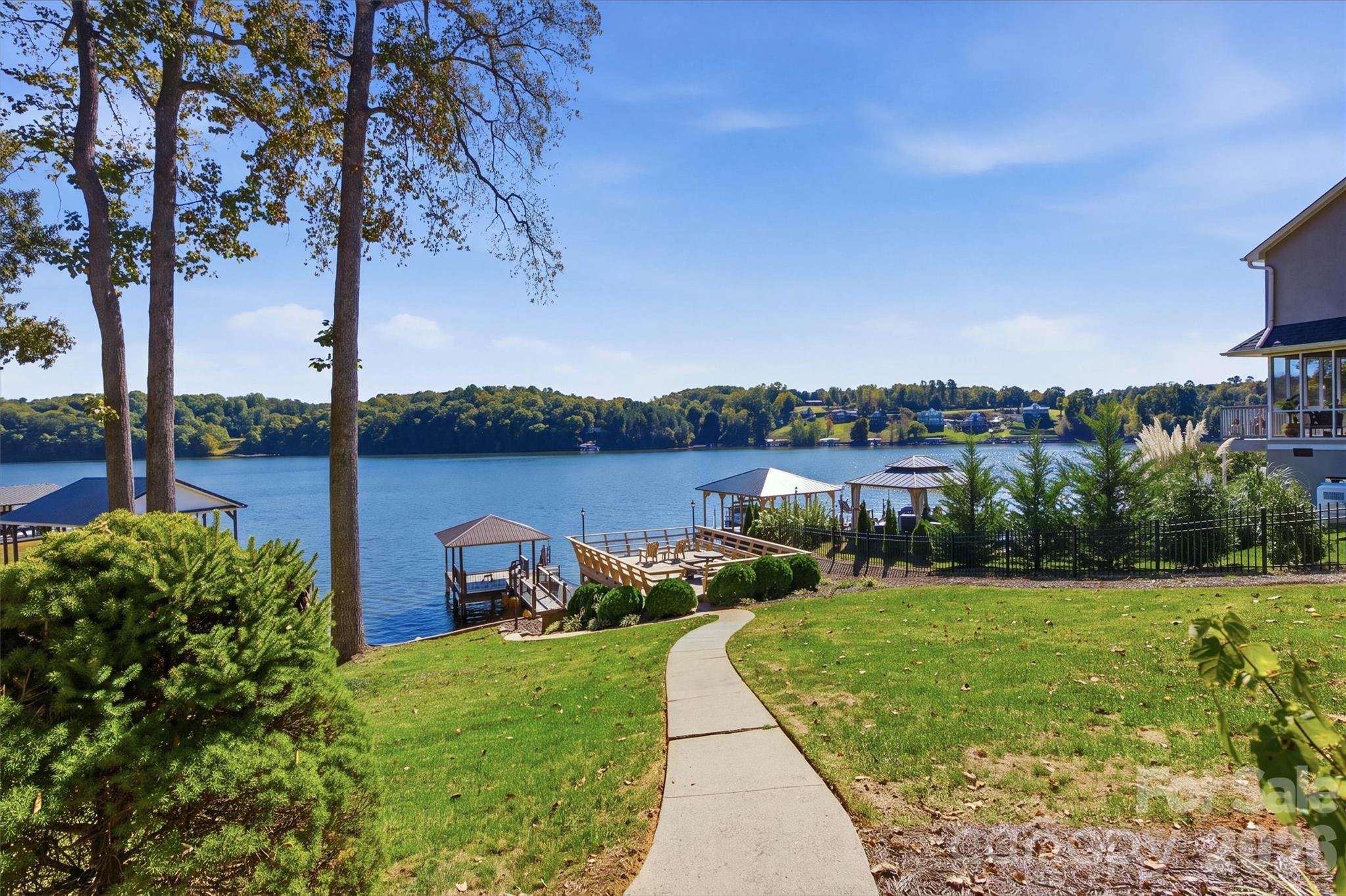 Stationary Dock/Boat House Sun Deck View - 35 S Point Lane, Taylorsville