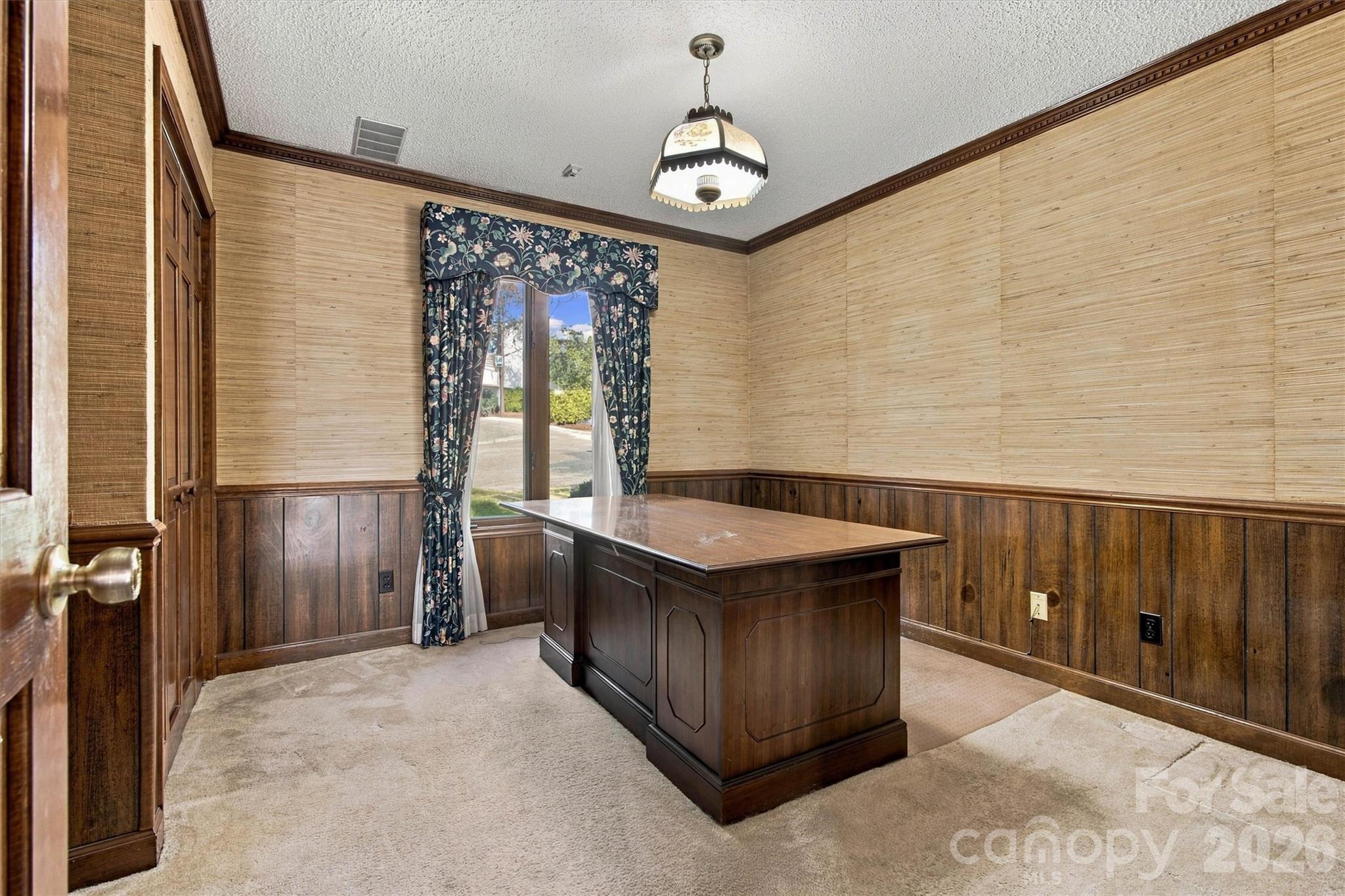 Actual Main Level Office/Window View - 35 S Point Lane, Taylorsville