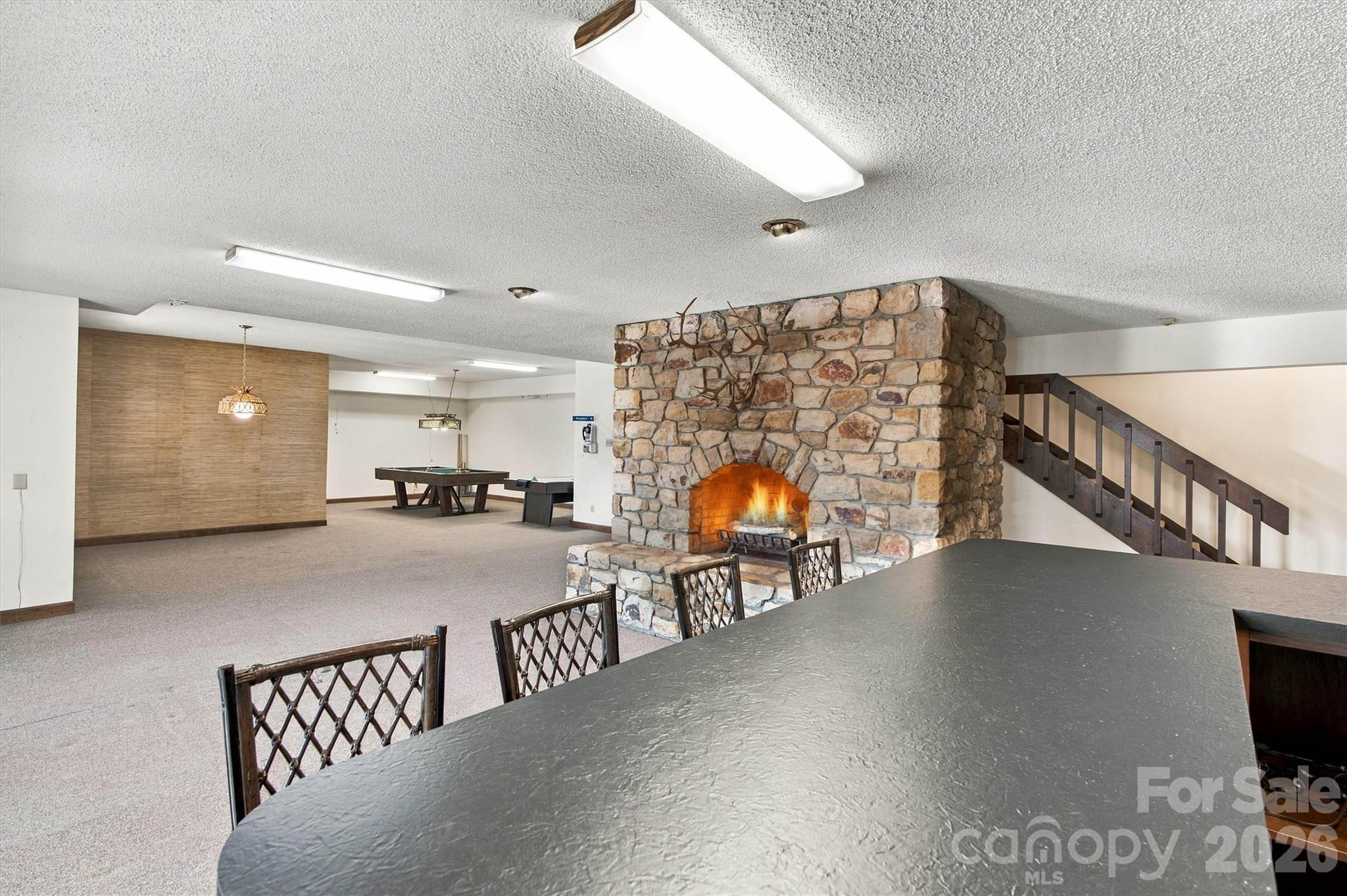 Basement Den/Rec Area View - 35 S Point Lane, Taylorsville