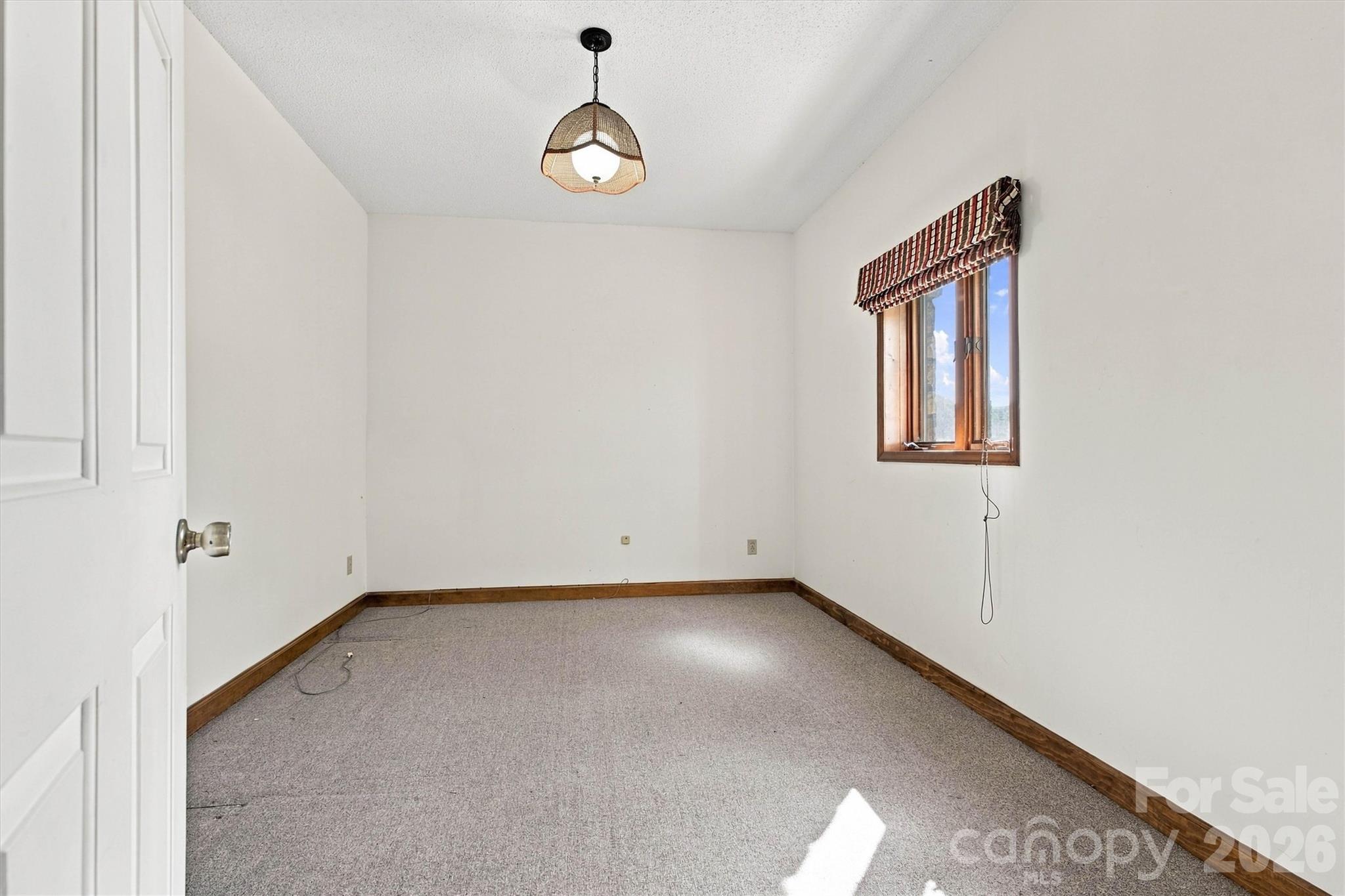 Basement Flex Froom/Window View - 35 S Point Lane, Taylorsville