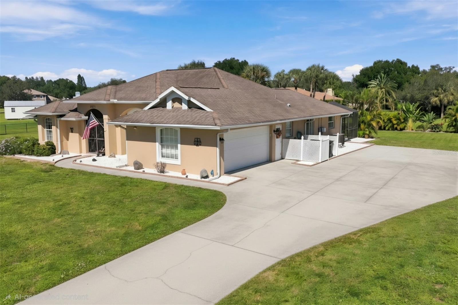 Extra space for parking and/or guests. - 2805 NORWOOD LN, VENICE