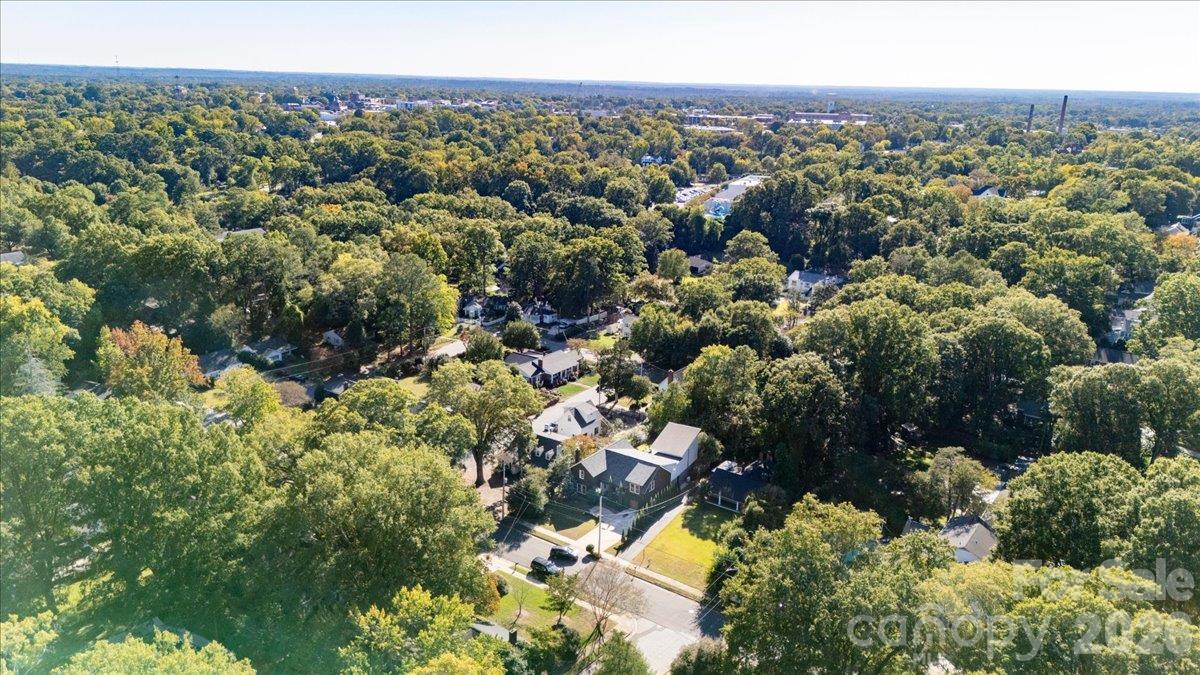 Seventeen Acres is a quiet, established suburban mix featuring mature trees, large shaded lots, and a warm, classic Southern feel. Drive the neighborhood to find beautiful old homes and many renovated or updated properties. - 521 Forest Lane, Rock Hill