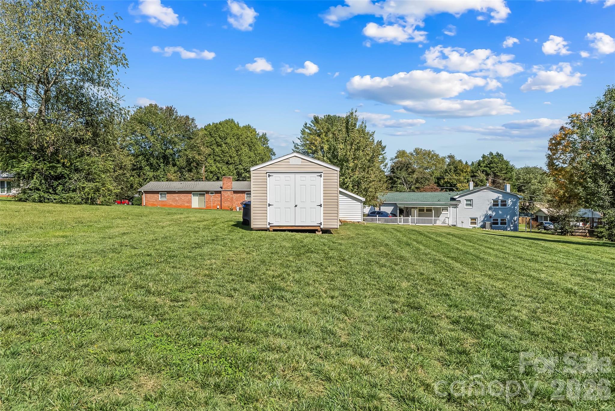 Back Yard View of Storage Unit - 2207 Beauty Street, Statesville