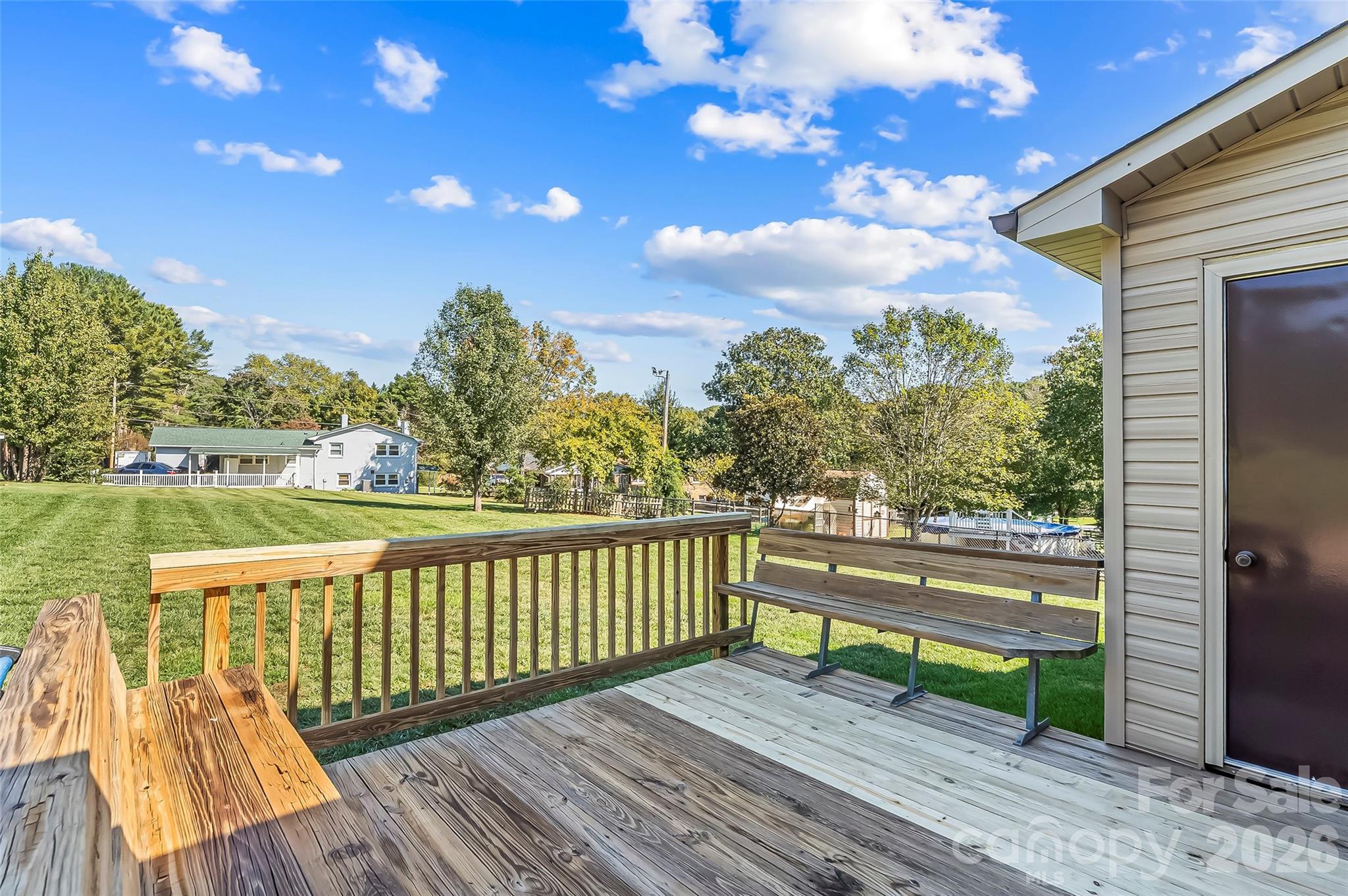 Back Deck View - 2207 Beauty Street, Statesville
