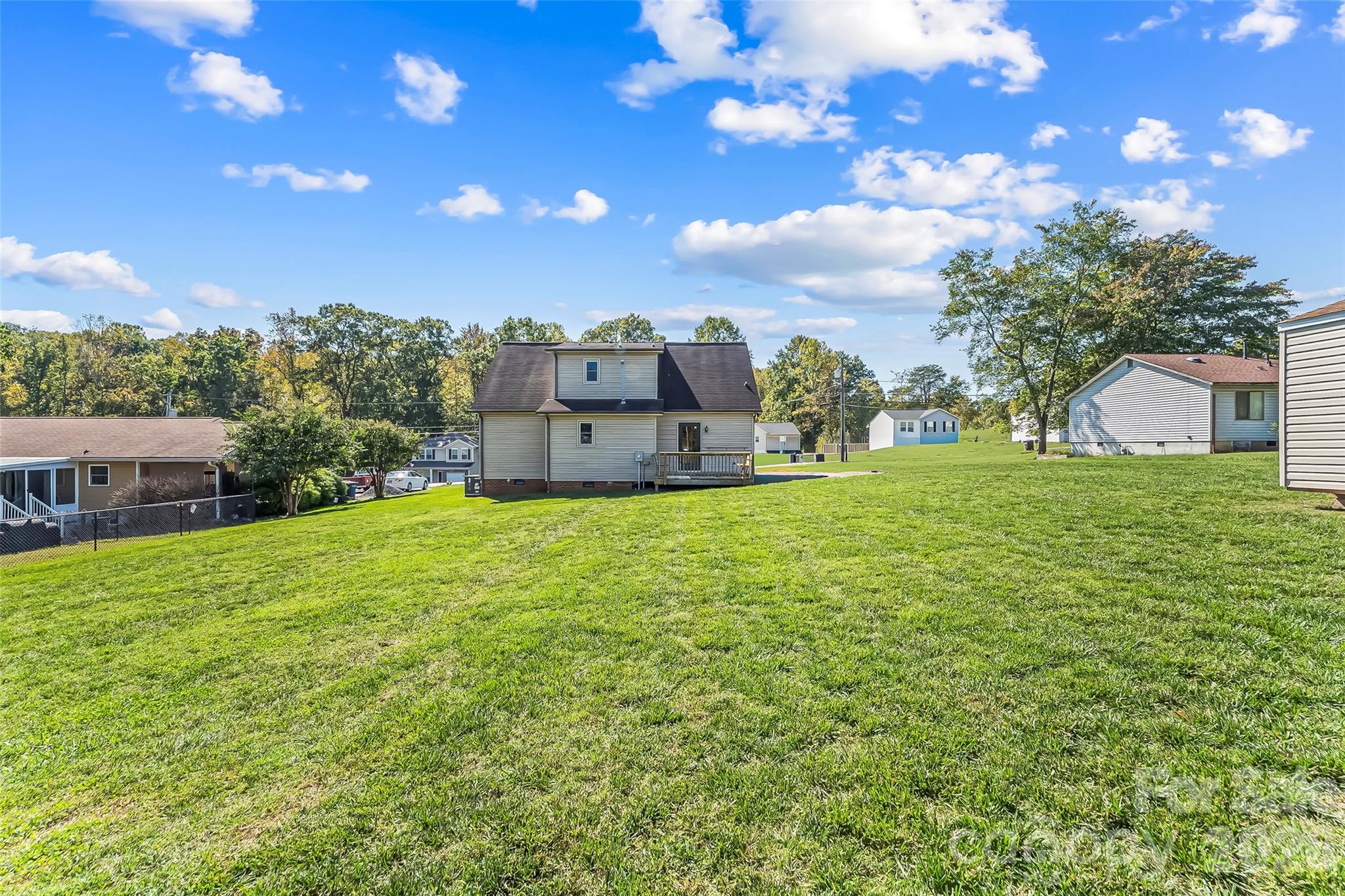 Back Yard View - 2207 Beauty Street, Statesville