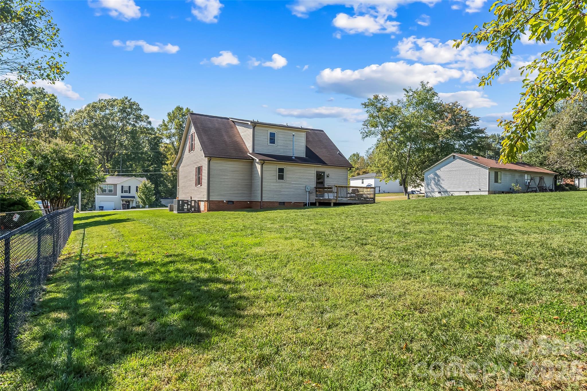 Back Yard View - 2207 Beauty Street, Statesville
