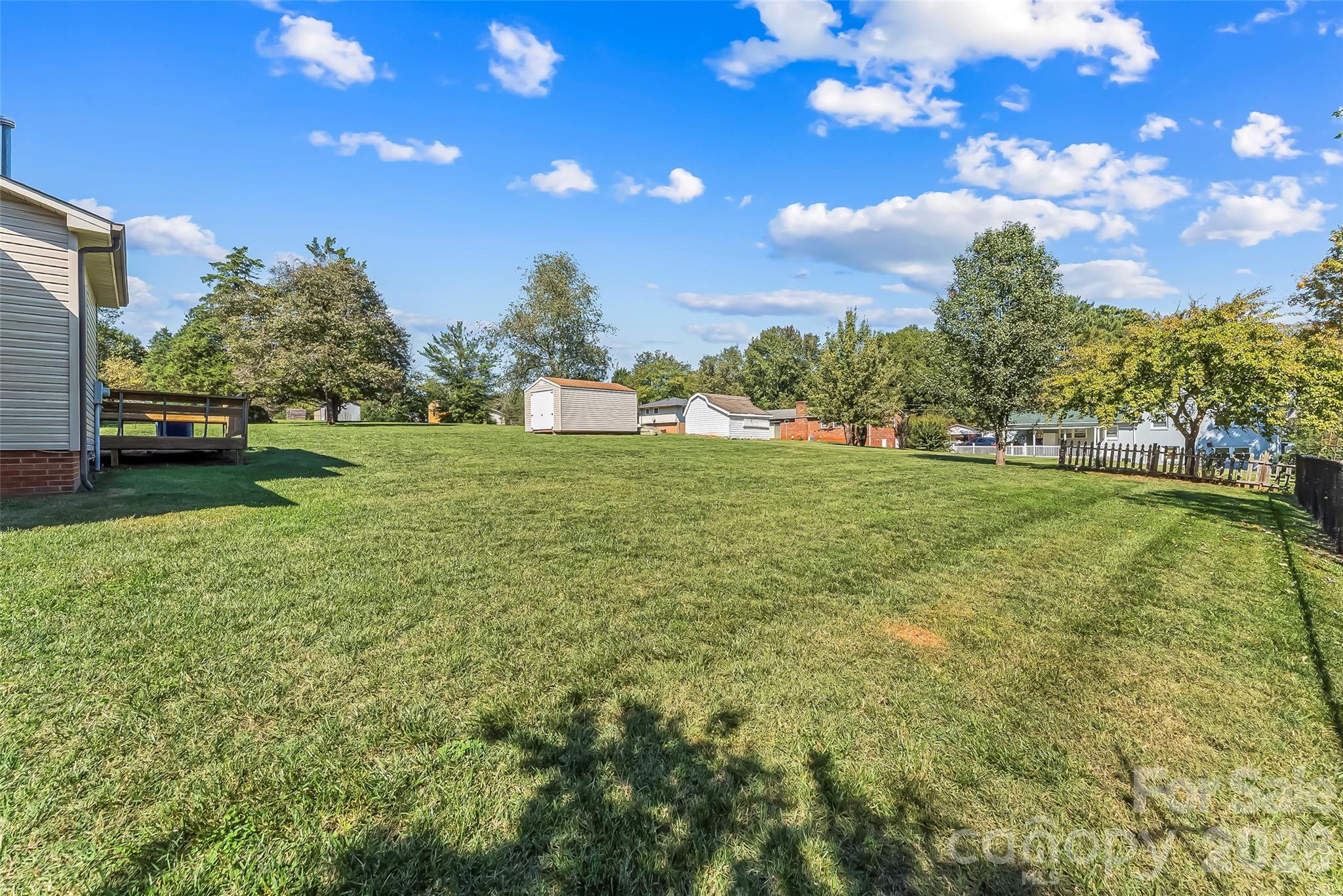 Back Yard View - 2207 Beauty Street, Statesville