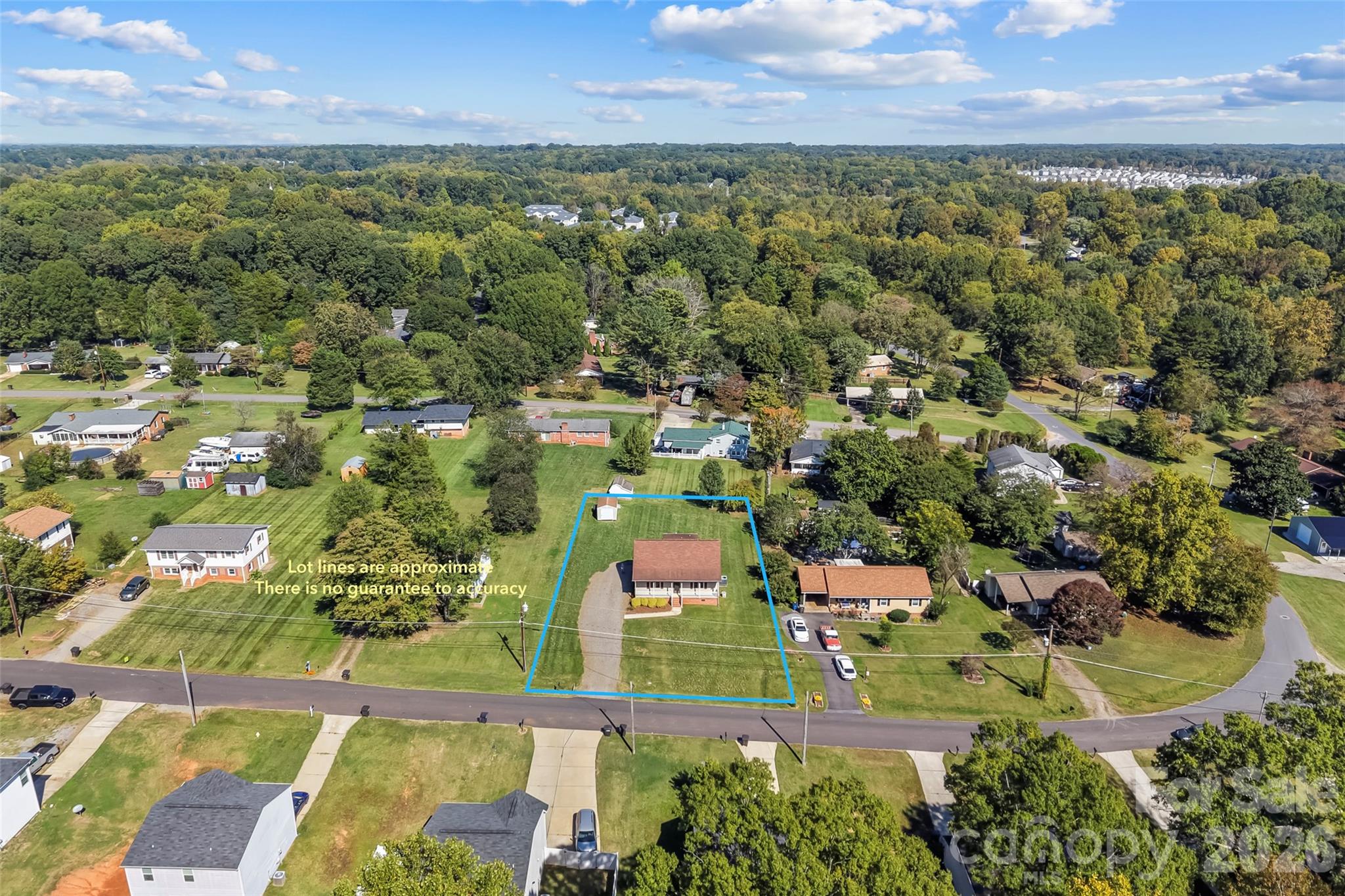 Aerial View - 2207 Beauty Street, Statesville