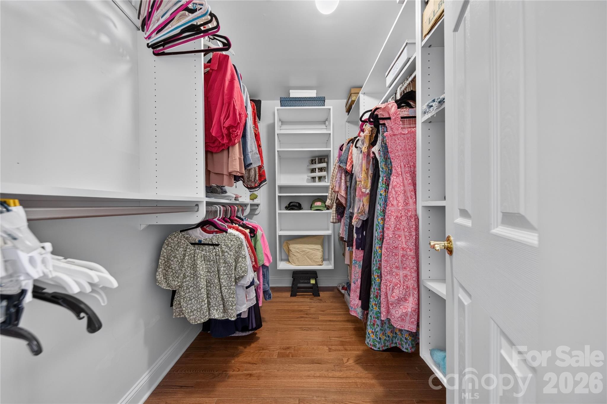 Primary has his and her walk in custom closets - 9251 Bonnie Briar Circle, Charlotte