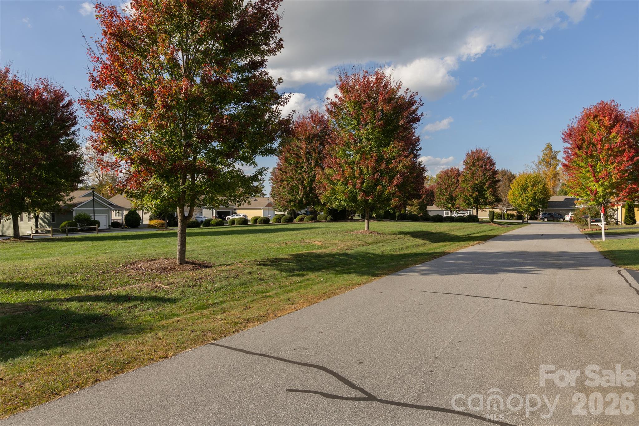 Green space right outside your front door. - 52 Fox Trot Path, Fletcher