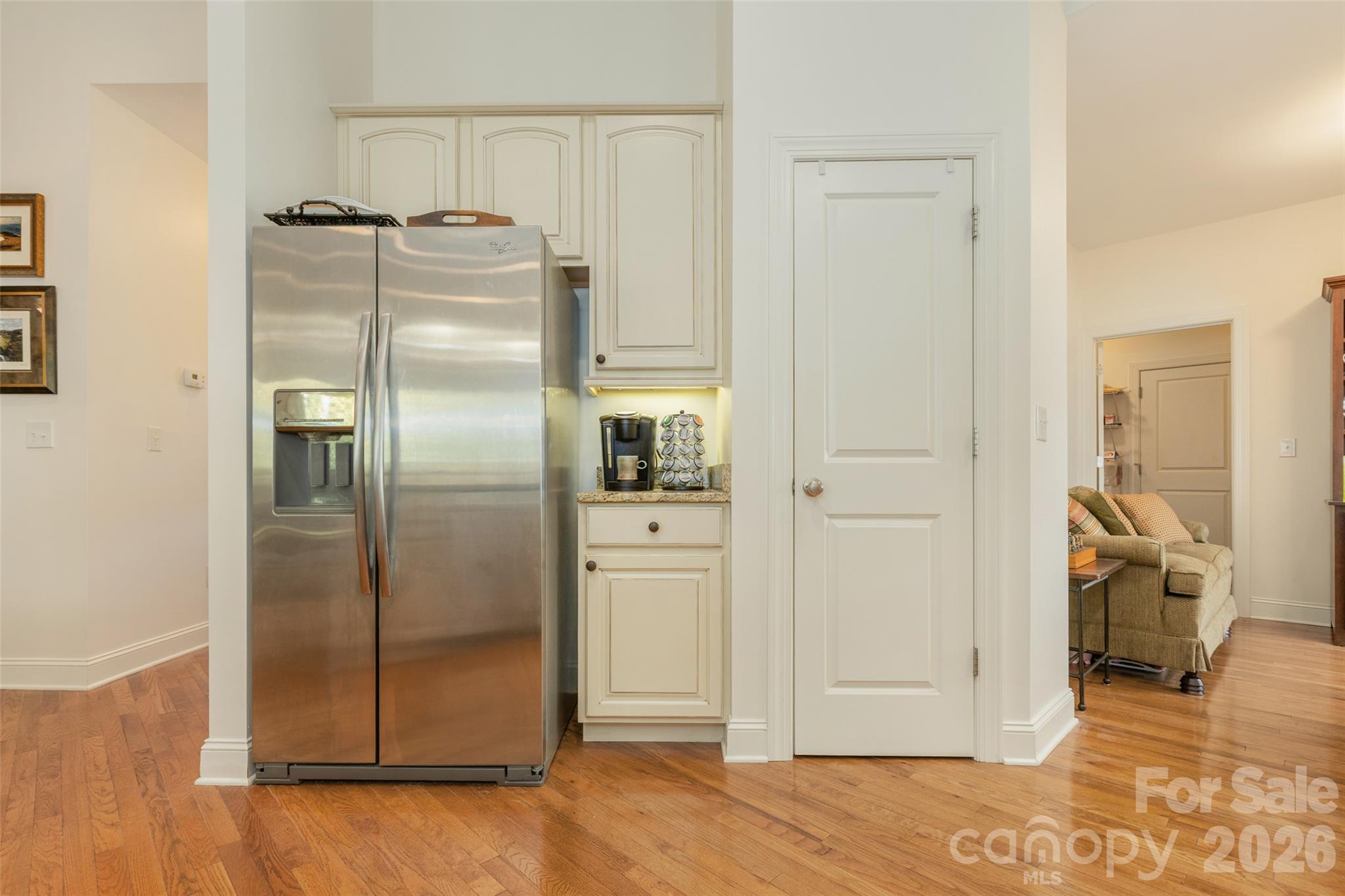 Coffee nook and storage. - 52 Fox Trot Path, Fletcher