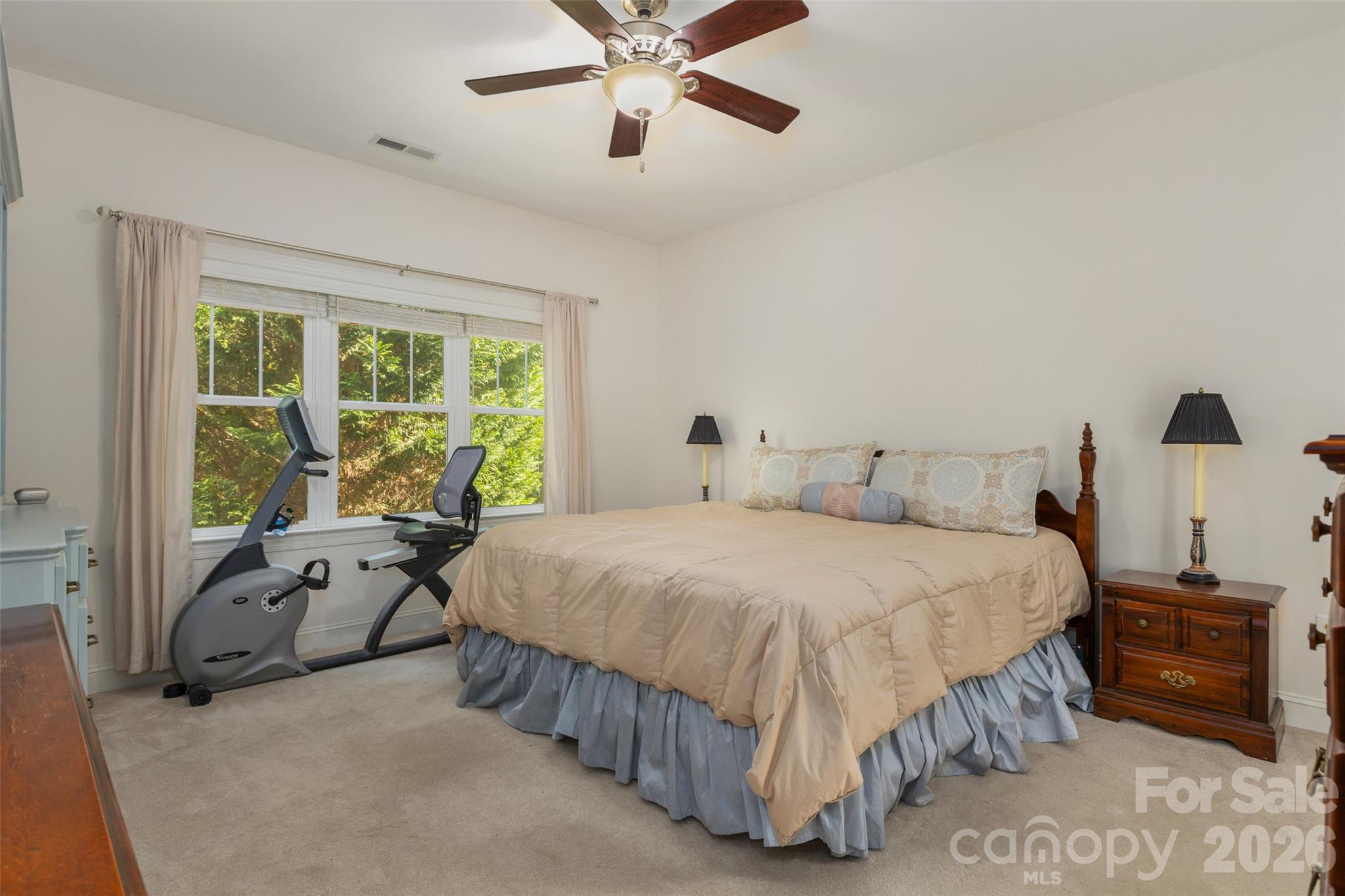 Large primary bedroom. - 52 Fox Trot Path, Fletcher