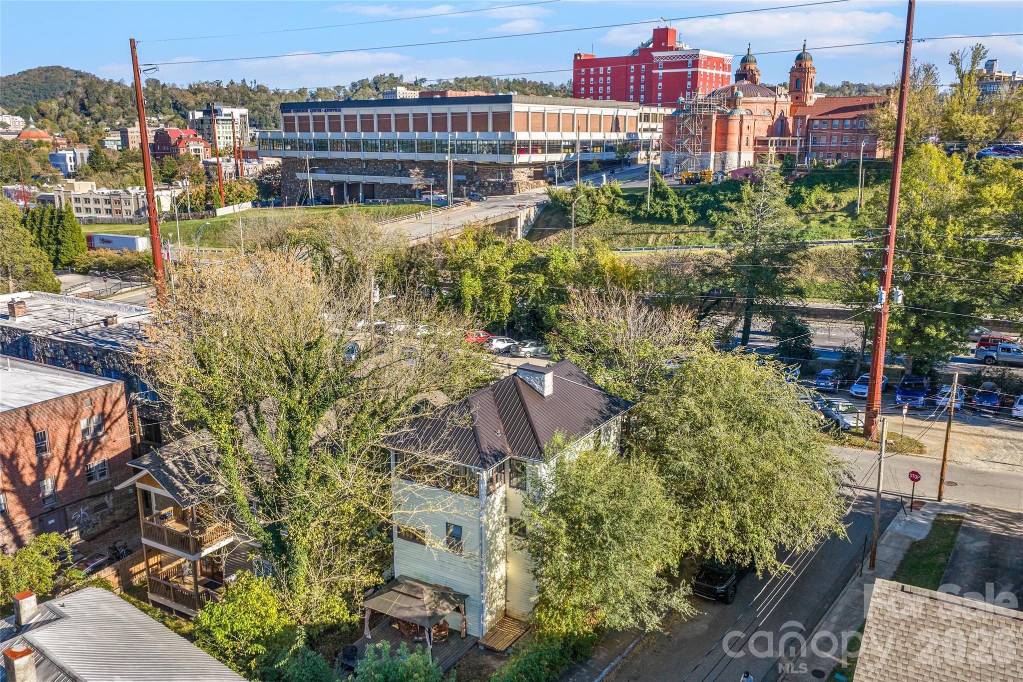 Views of downtown. - 77 Cherry Street, Asheville
