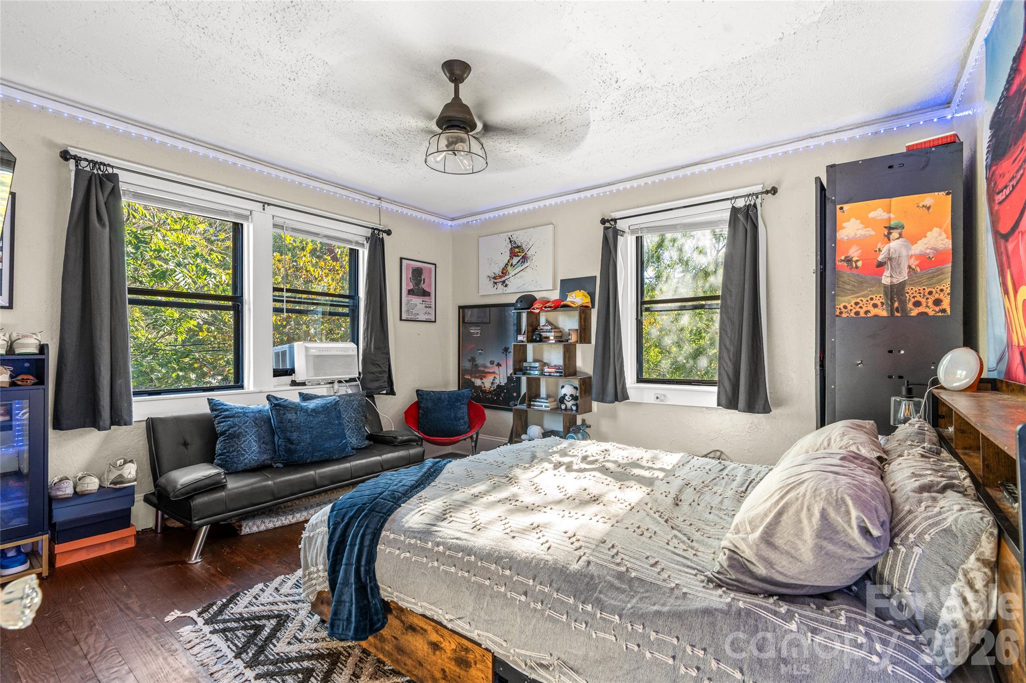 2nd level bedroom #3. - 77 Cherry Street, Asheville