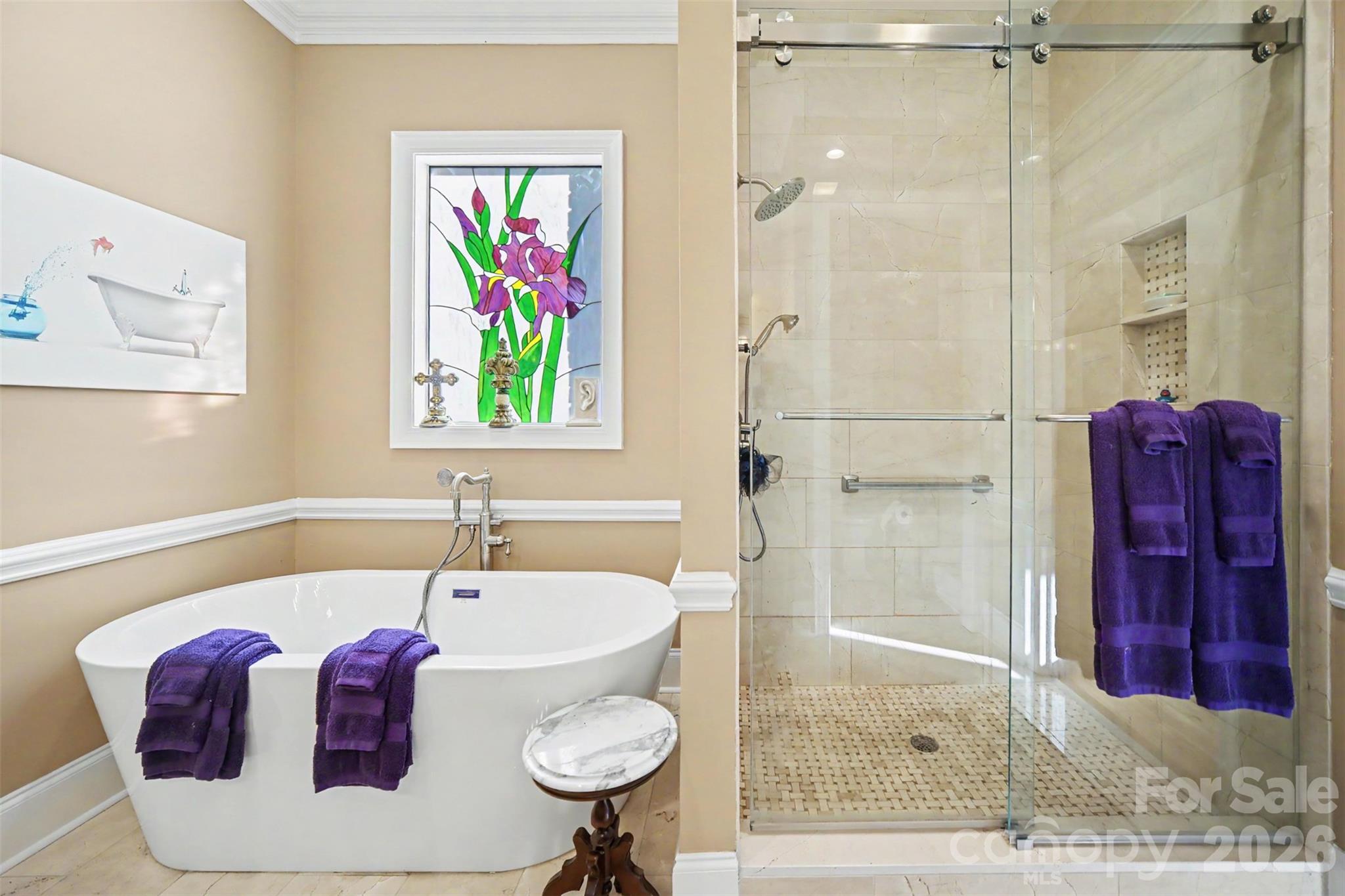 Master bath - 4141 Grace Chapel Road, Granite Falls