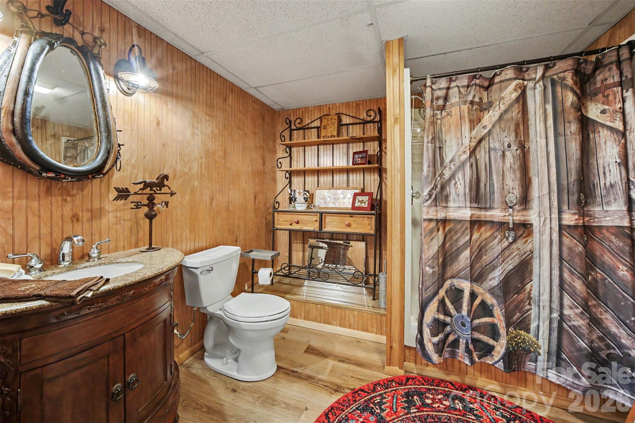 Basement bath - 4141 Grace Chapel Road, Granite Falls