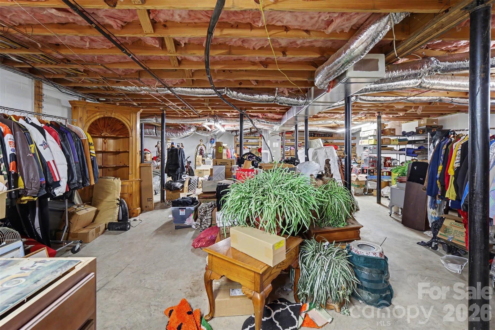 Full basement - 4141 Grace Chapel Road, Granite Falls