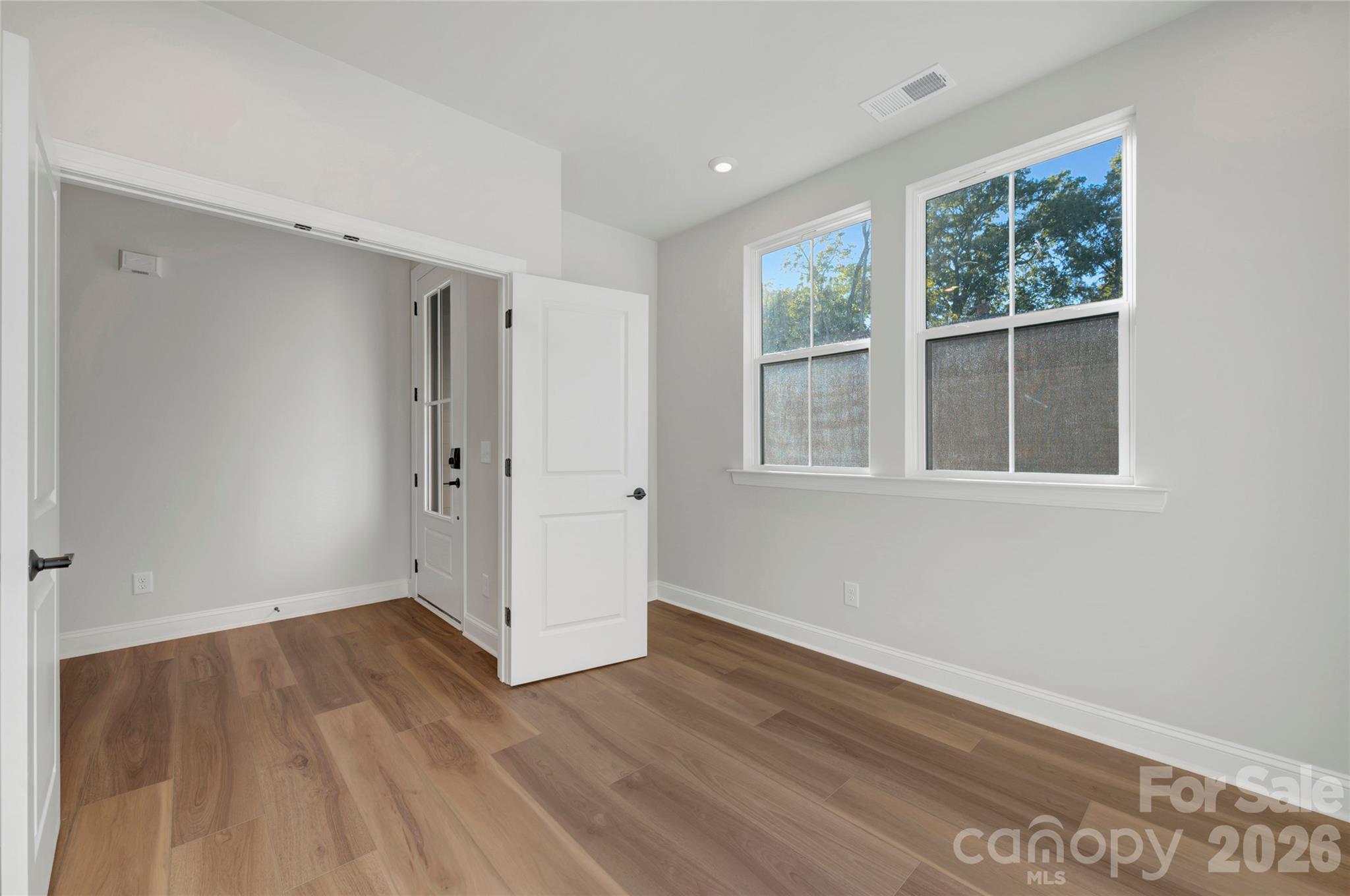 First floor flex space with French double doors - 240 Old Town Village Road, Waxhaw