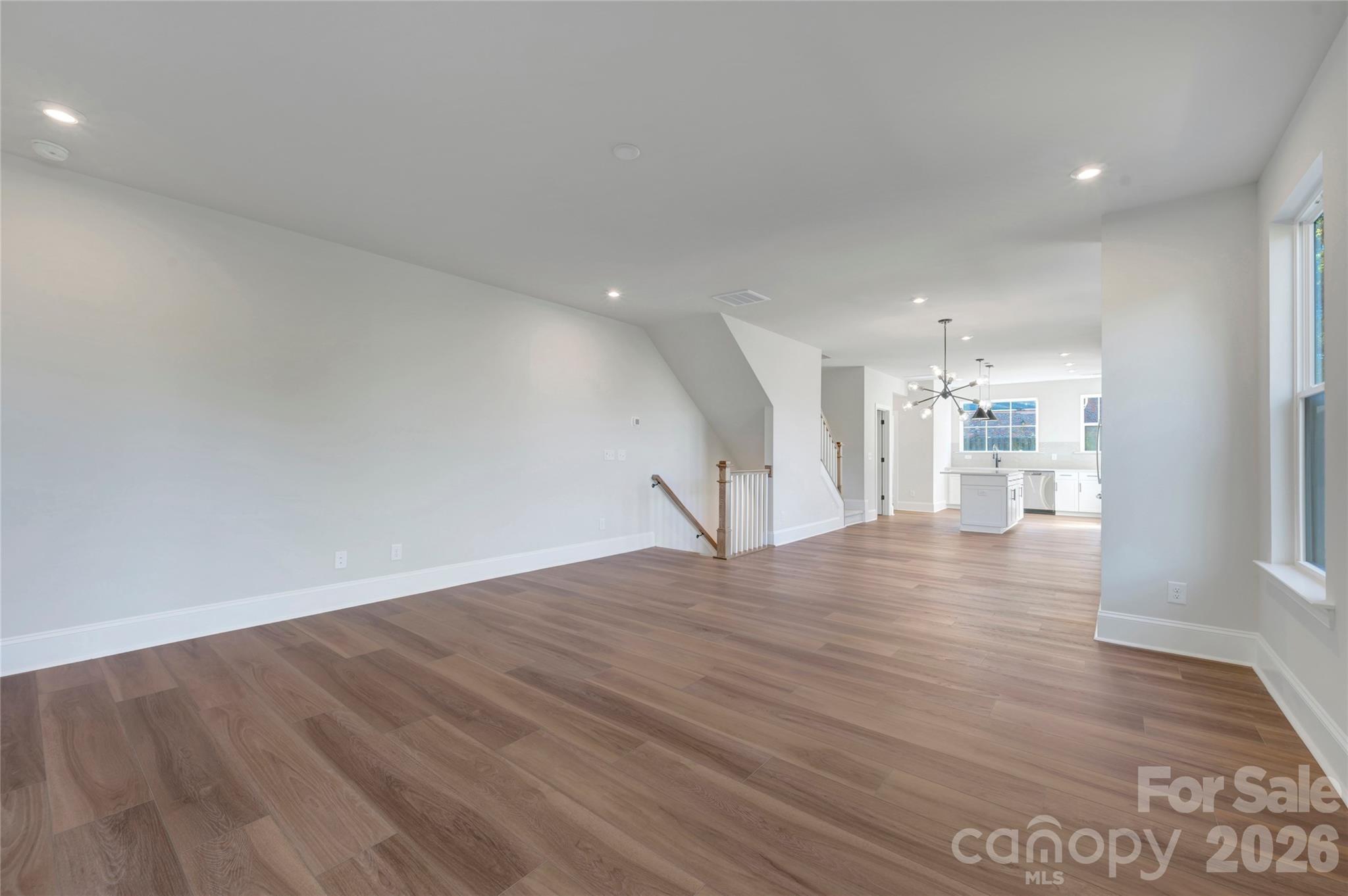 Open concept second floor - 240 Old Town Village Road, Waxhaw