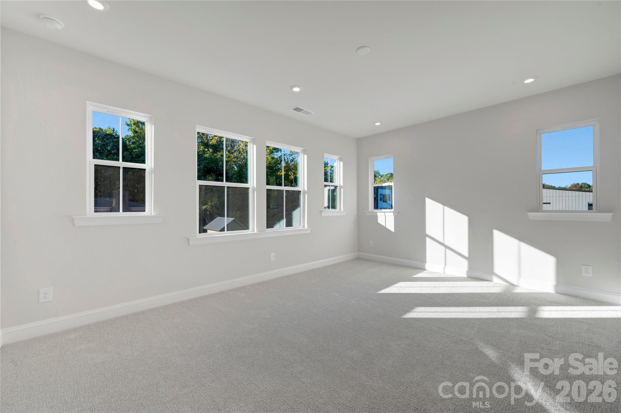 Light filled primary bedroom - 240 Old Town Village Road, Waxhaw