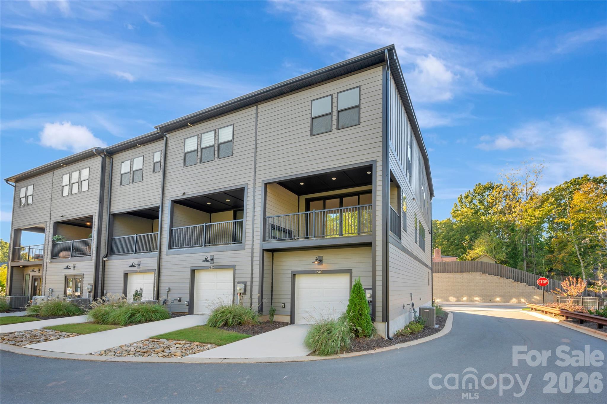 Rear load tandem garage - 240 Old Town Village Road, Waxhaw