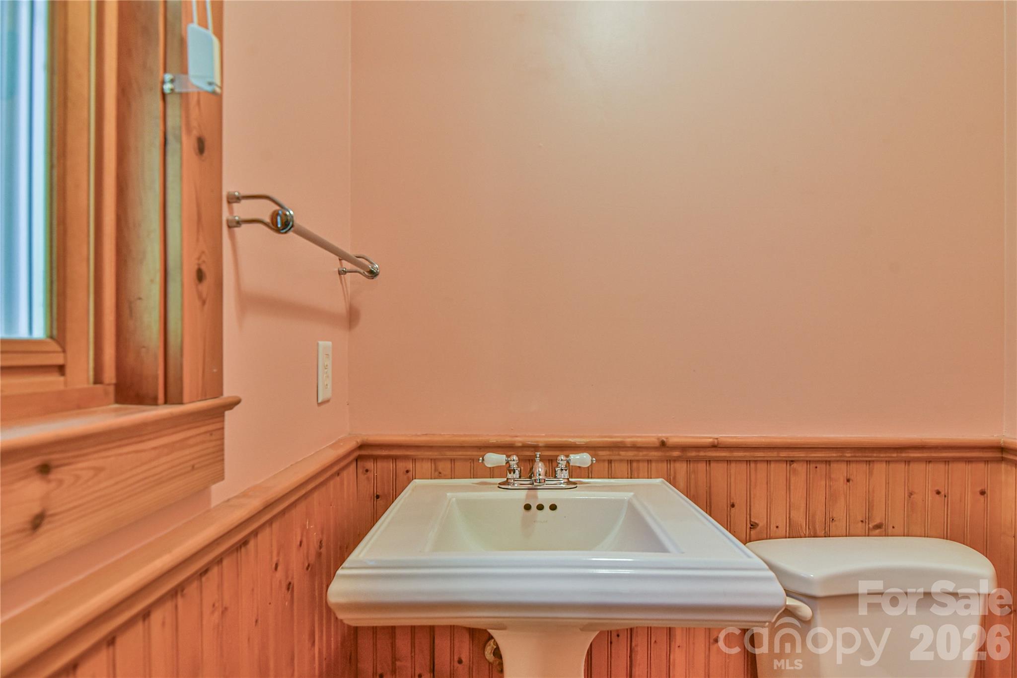 1st floor half bath - 227 David Ridge Road, Black Mountain