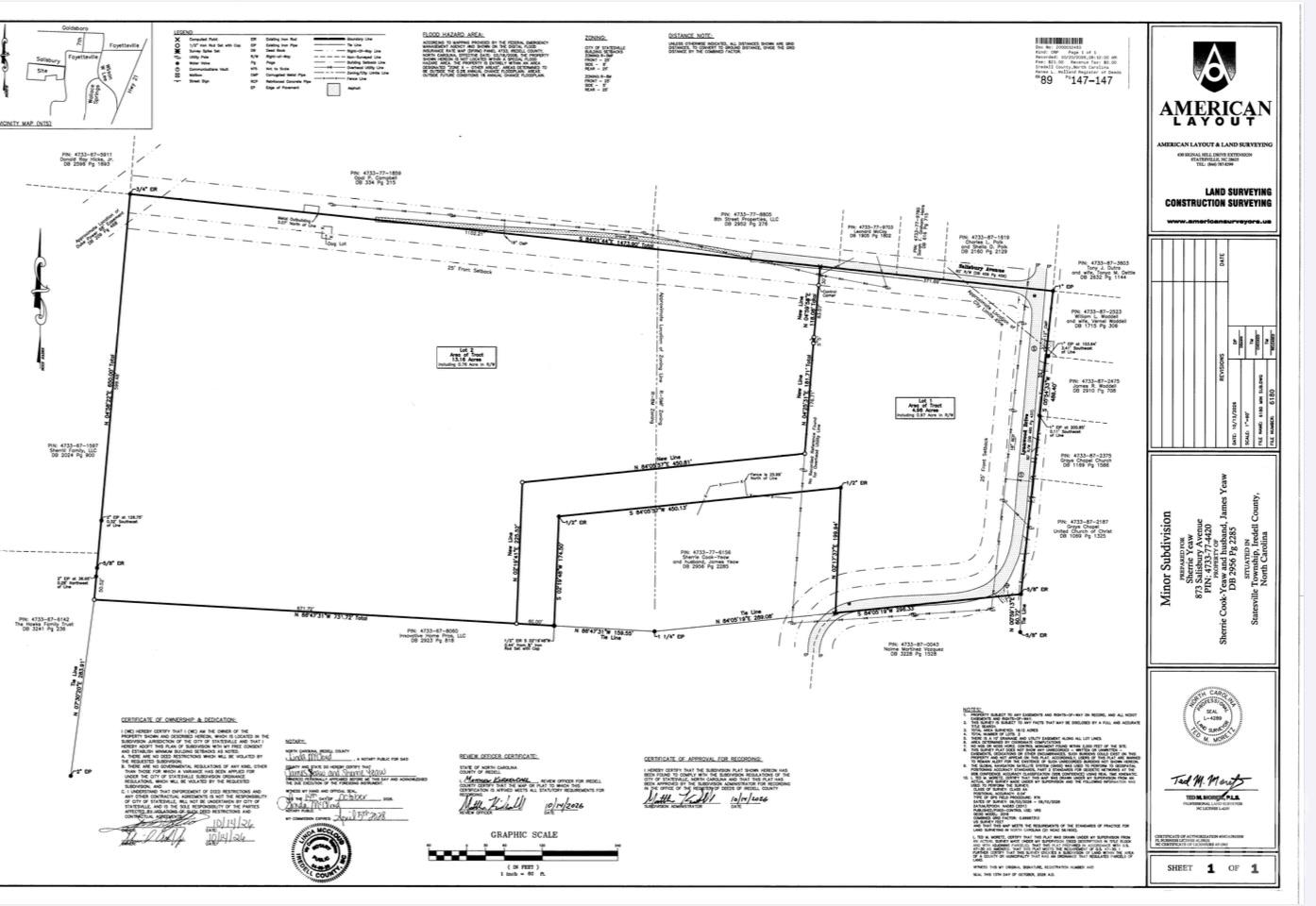 Acreage at 873 Salisbury Avenue, Statesville, photo 3 of 13