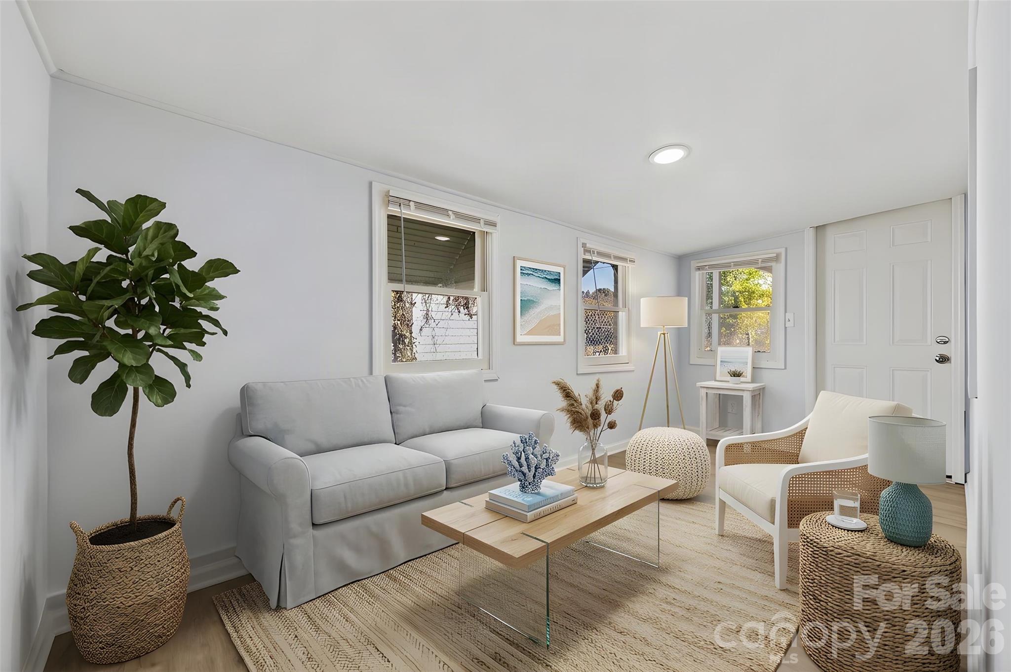 Sunroom off the kitchen! - 2018 Quentin Street, Charlotte