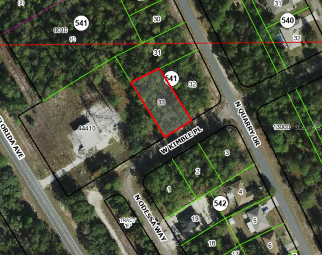 Land at 861 W KIMBLE PL, CITRUS SPRINGS