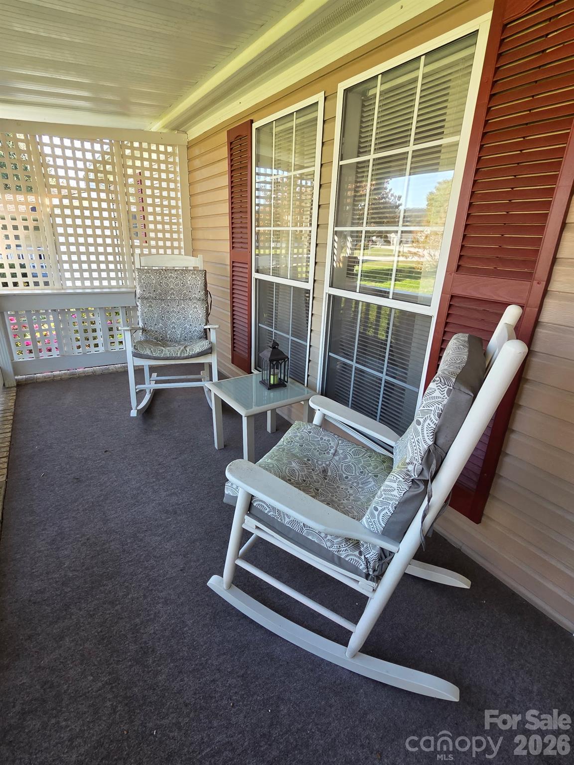 front porch - 205 Misty Lane, Hendersonville