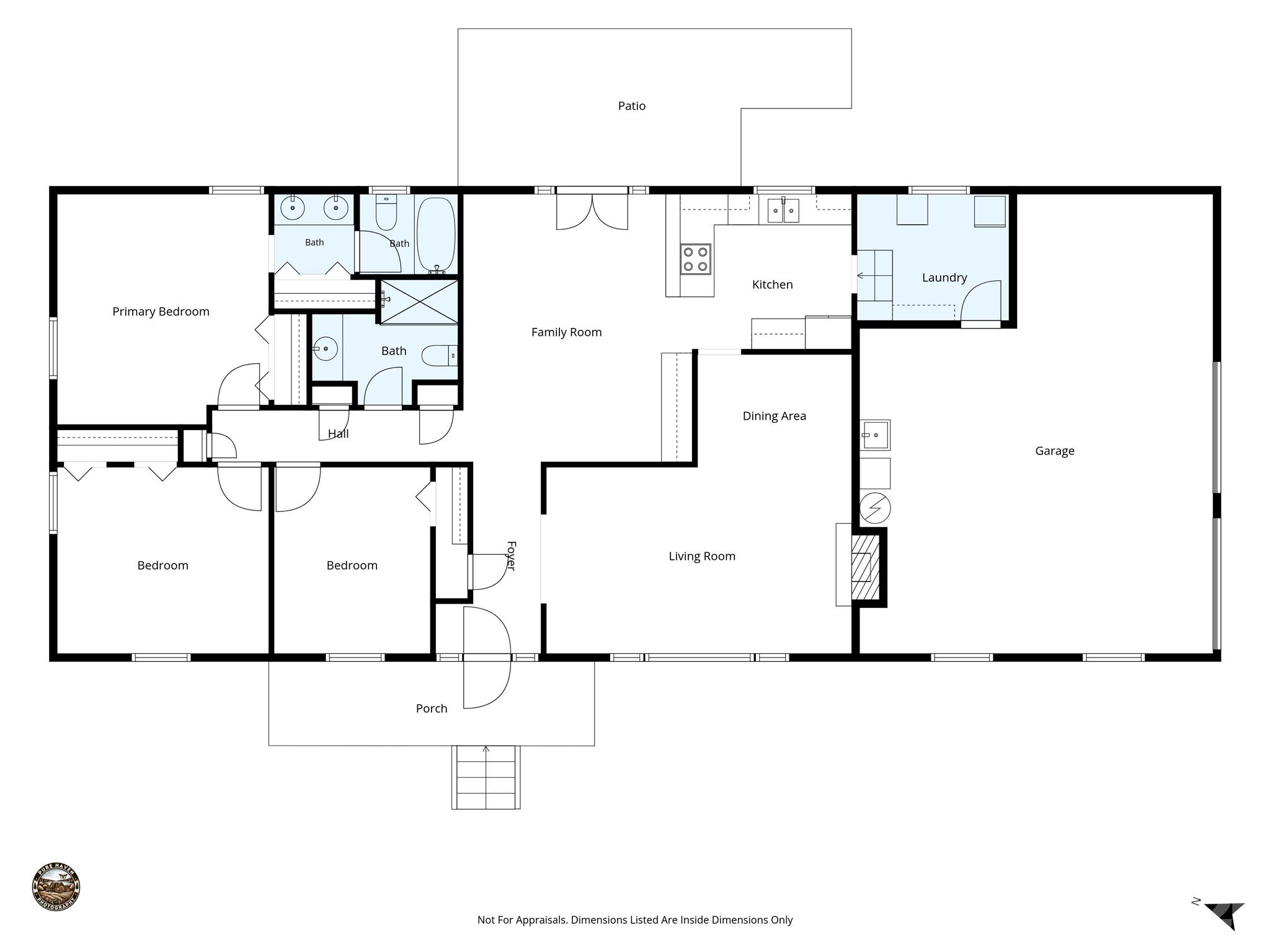 Floor Plan - 2630 Seminole Drive, Hendersonville