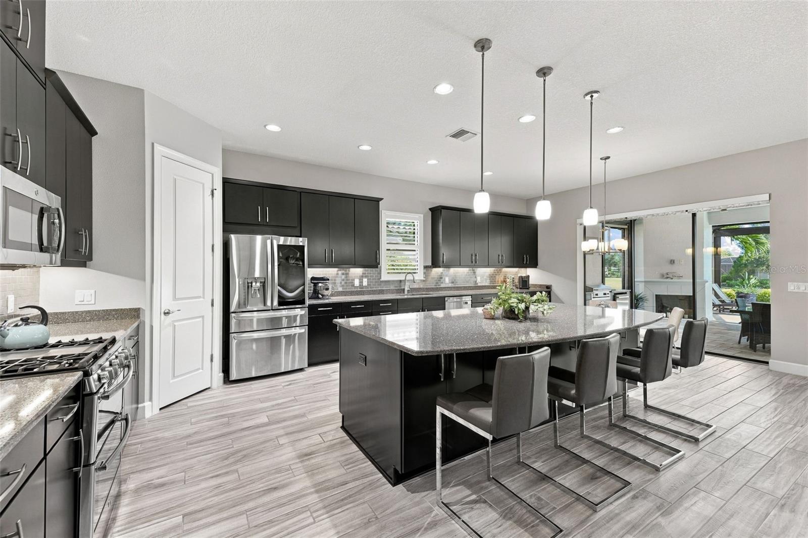 Gourmet Kitchen with high end appliances - 4723 BENITO CT, BRADENTON