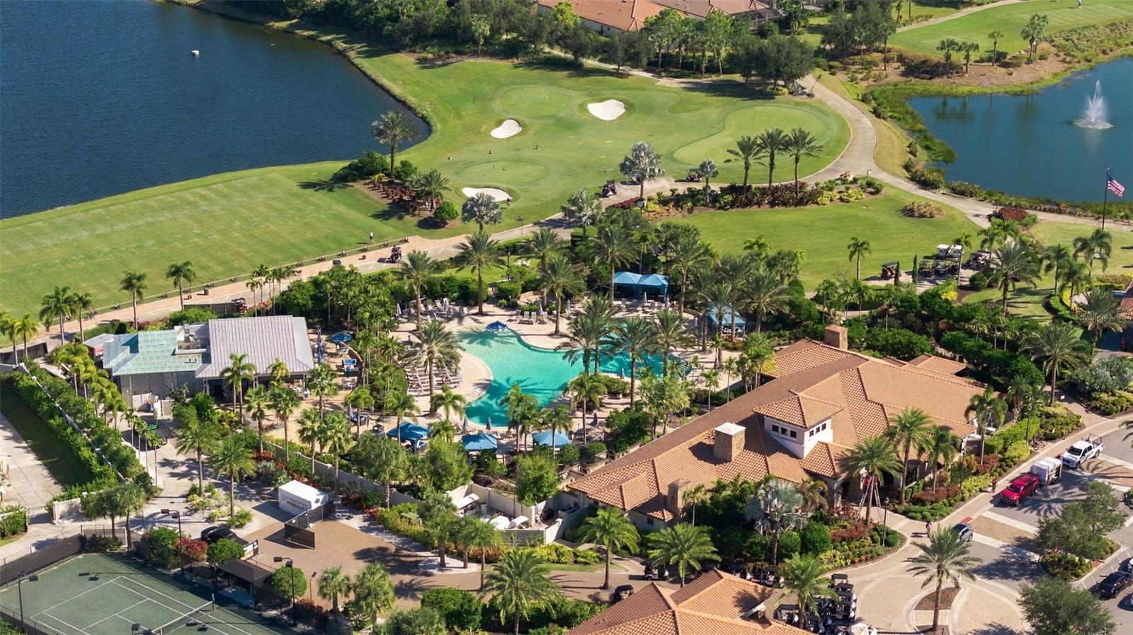 Resort living from overhead - 4723 BENITO CT, BRADENTON