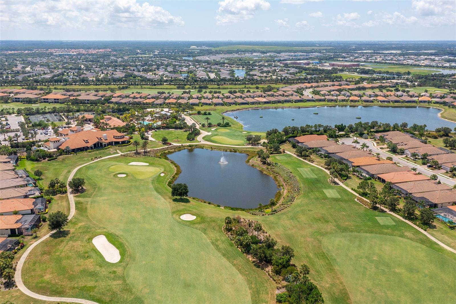 The 18th and 1st from overhead - 4723 BENITO CT, BRADENTON