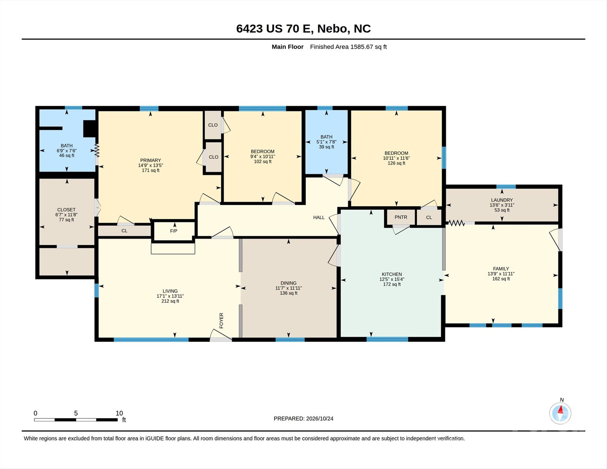 Single Family Residence at 6423 US 70 Highway E, Nebo, photo 37 of 37