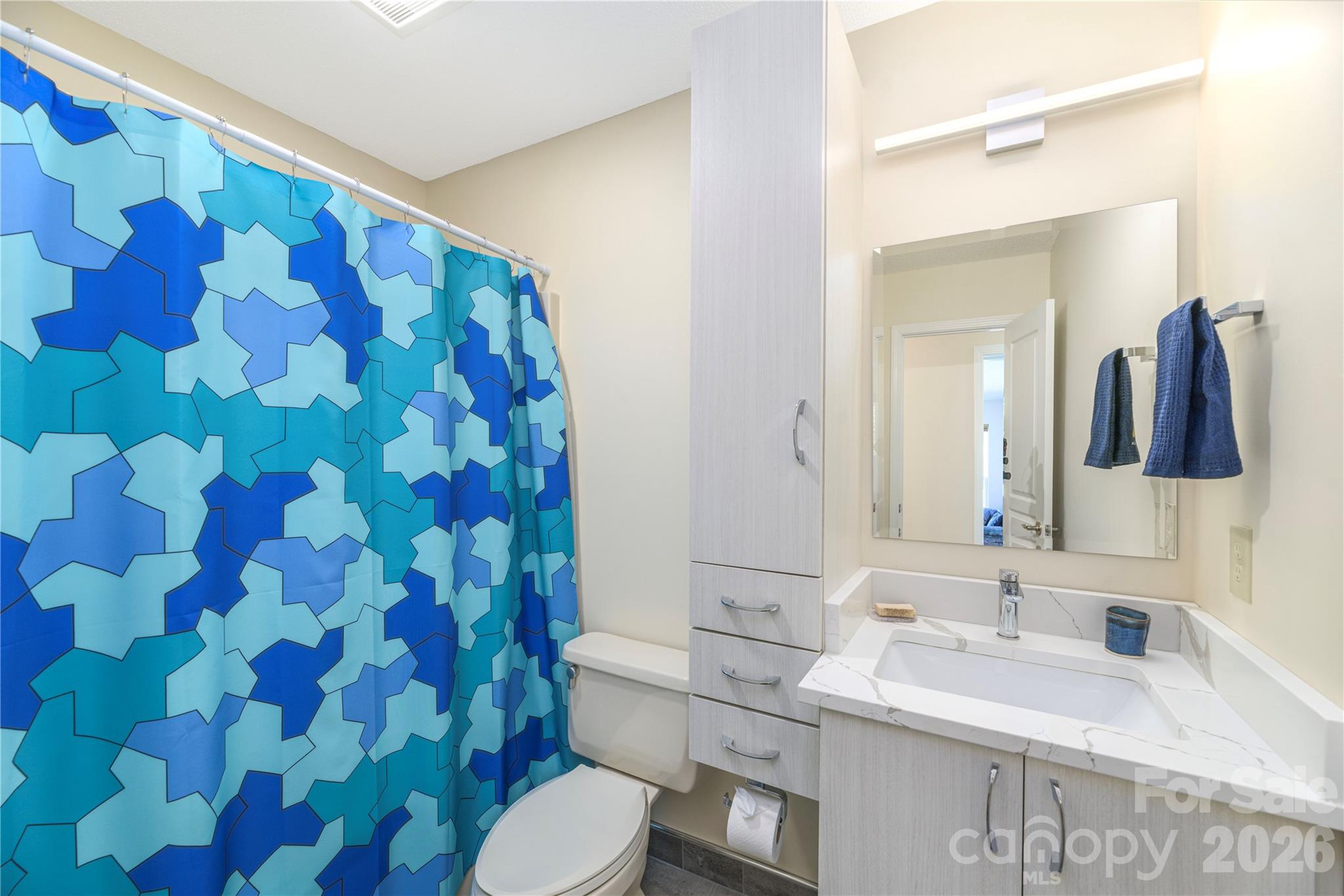 Hall Bath 1st Floor. - 6 Eagles Nest Lane, Asheville