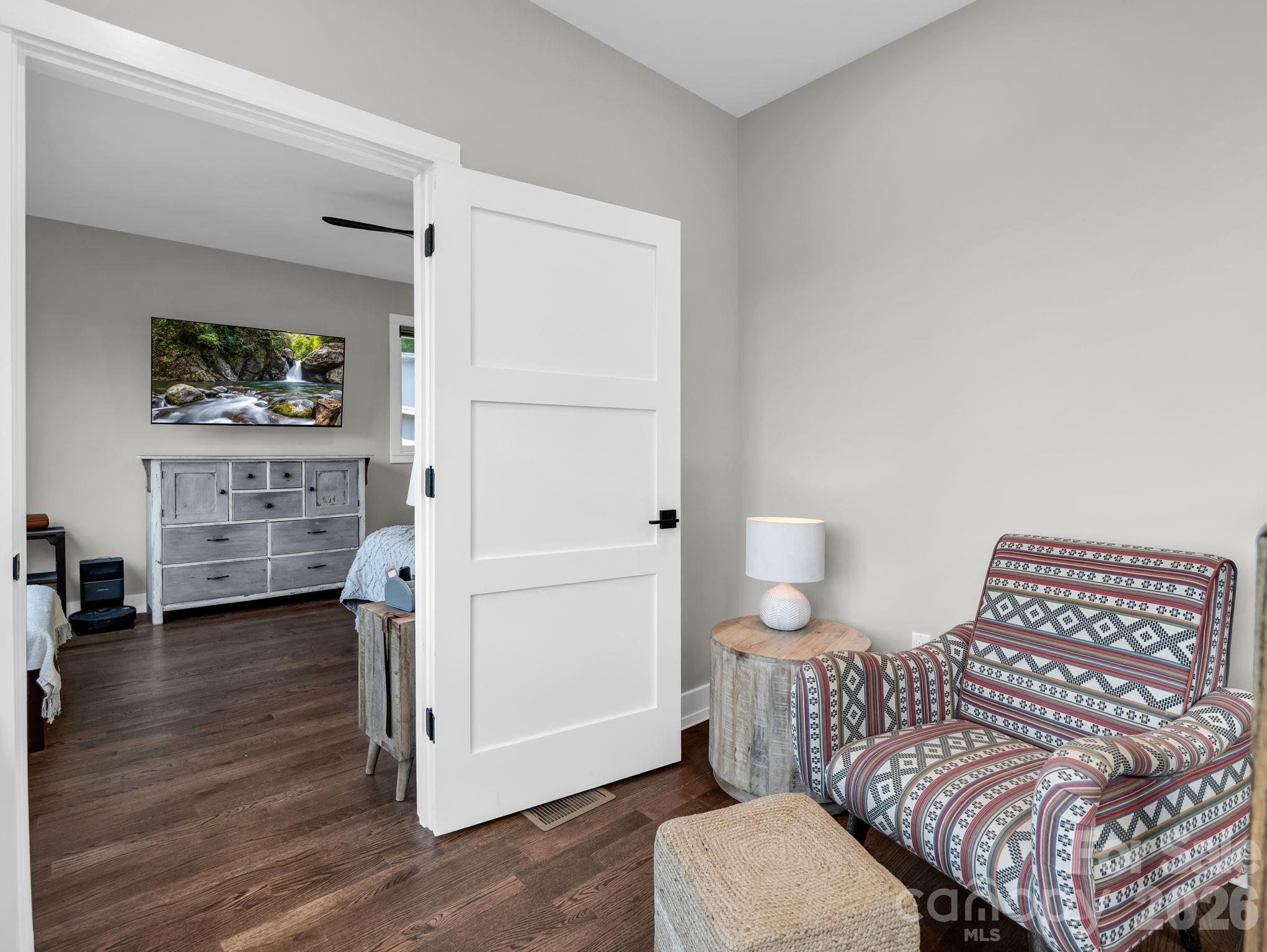 Upper level Primary sitting area - 56 Scenic View Drive, Hendersonville