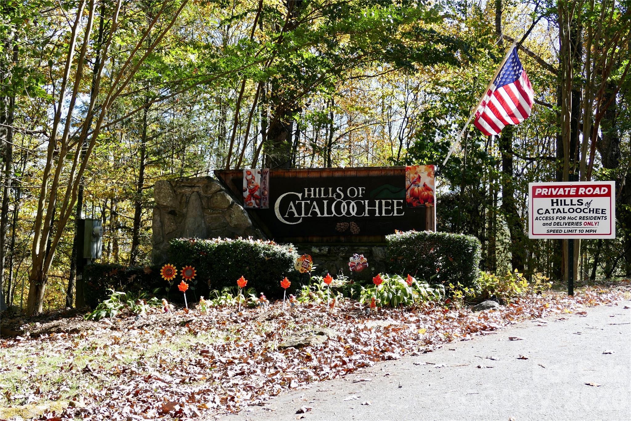 Neighborhood Signage - Lot 509 Multiflora Way, Waynesville