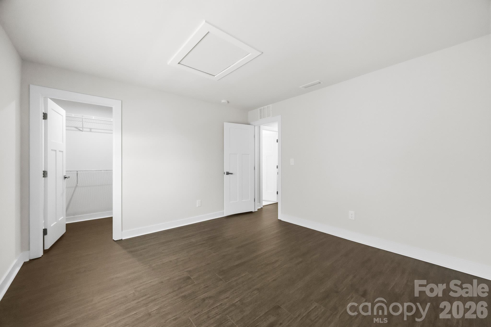 secondary bedroom with walk-in closet - 6192 Holland Street, Fort Mill