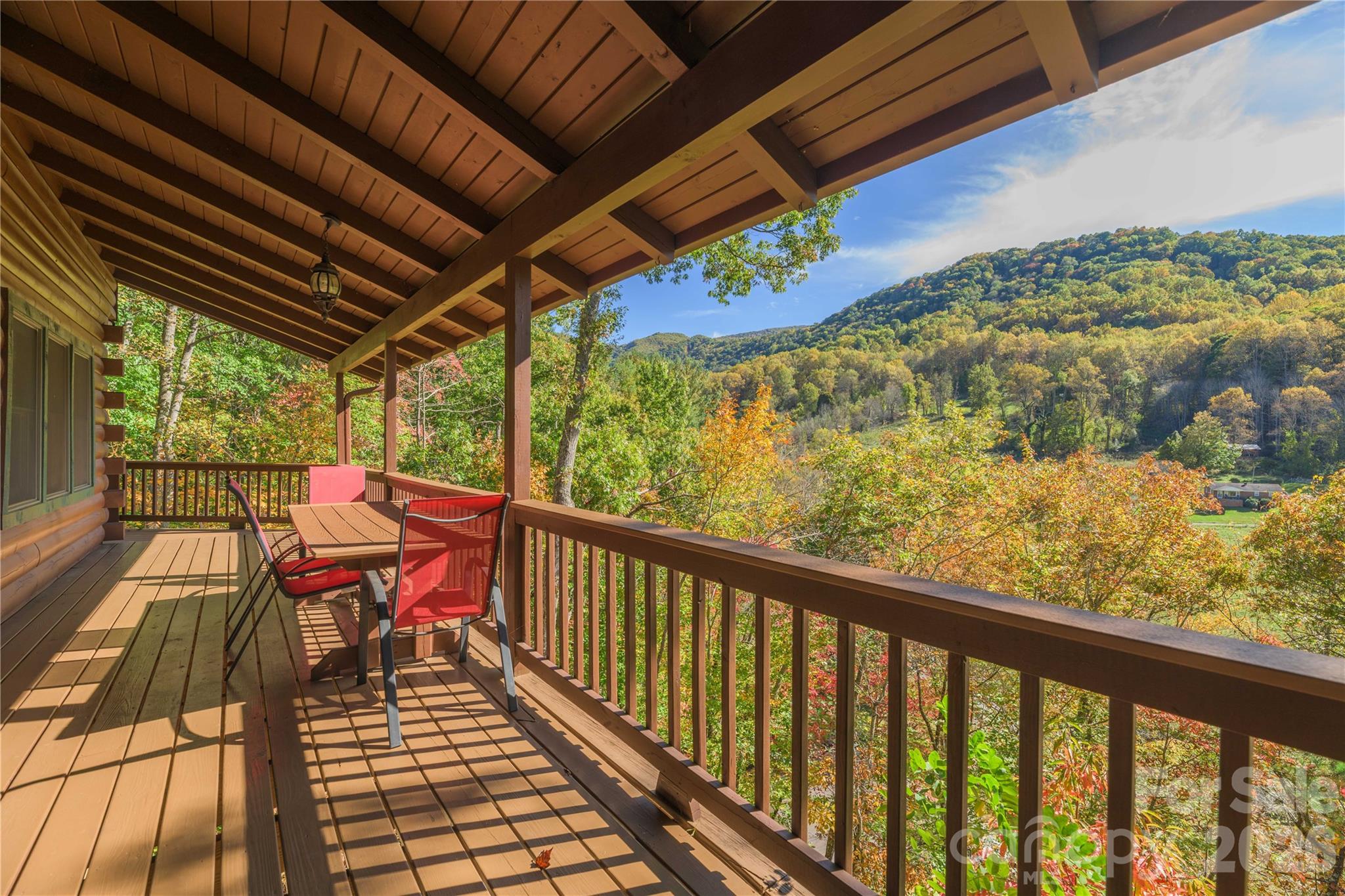 Enjoy the view! Beautiful fall color! - 235 Timucua Trail, Waynesville