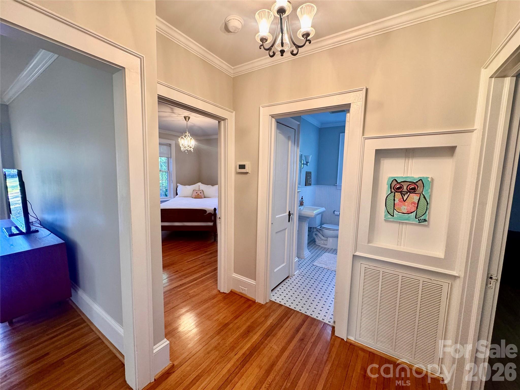 Hallway on the main leven - 139 Louise Drive SE, Concord