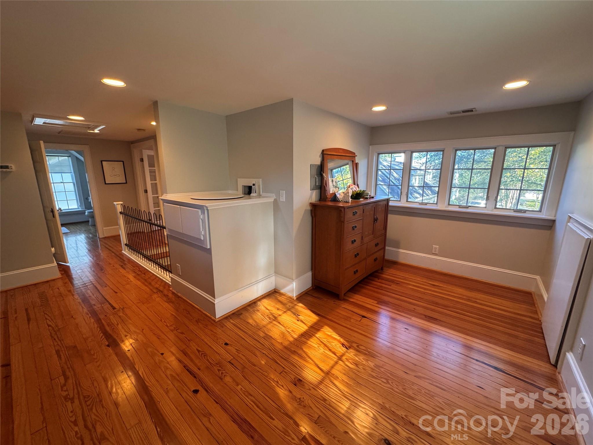 Nook in the primary bedroom that would be perfect for a sitting area. - 139 Louise Drive SE, Concord