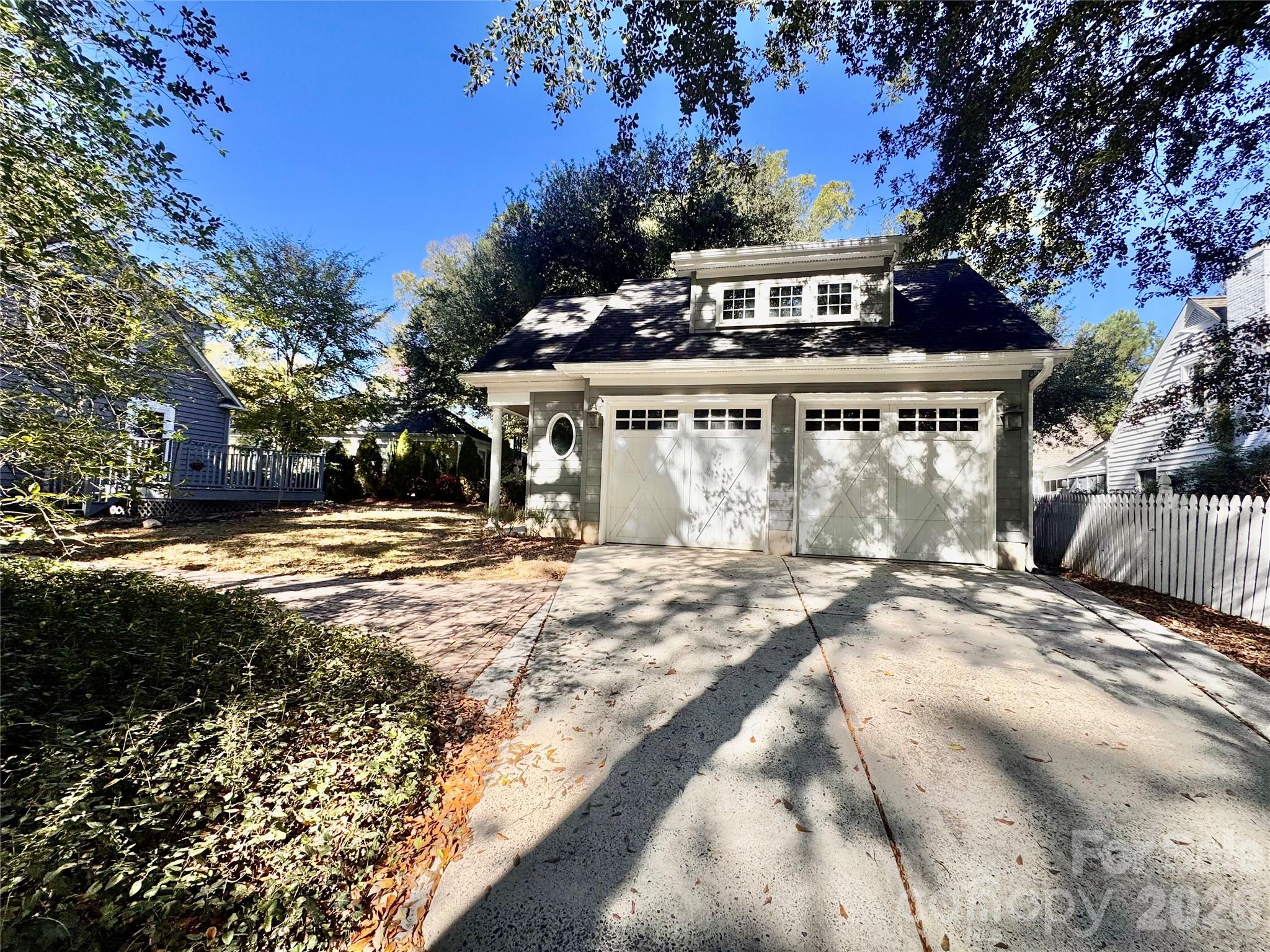 Detached two car garage with unfinished space above - 139 Louise Drive SE, Concord