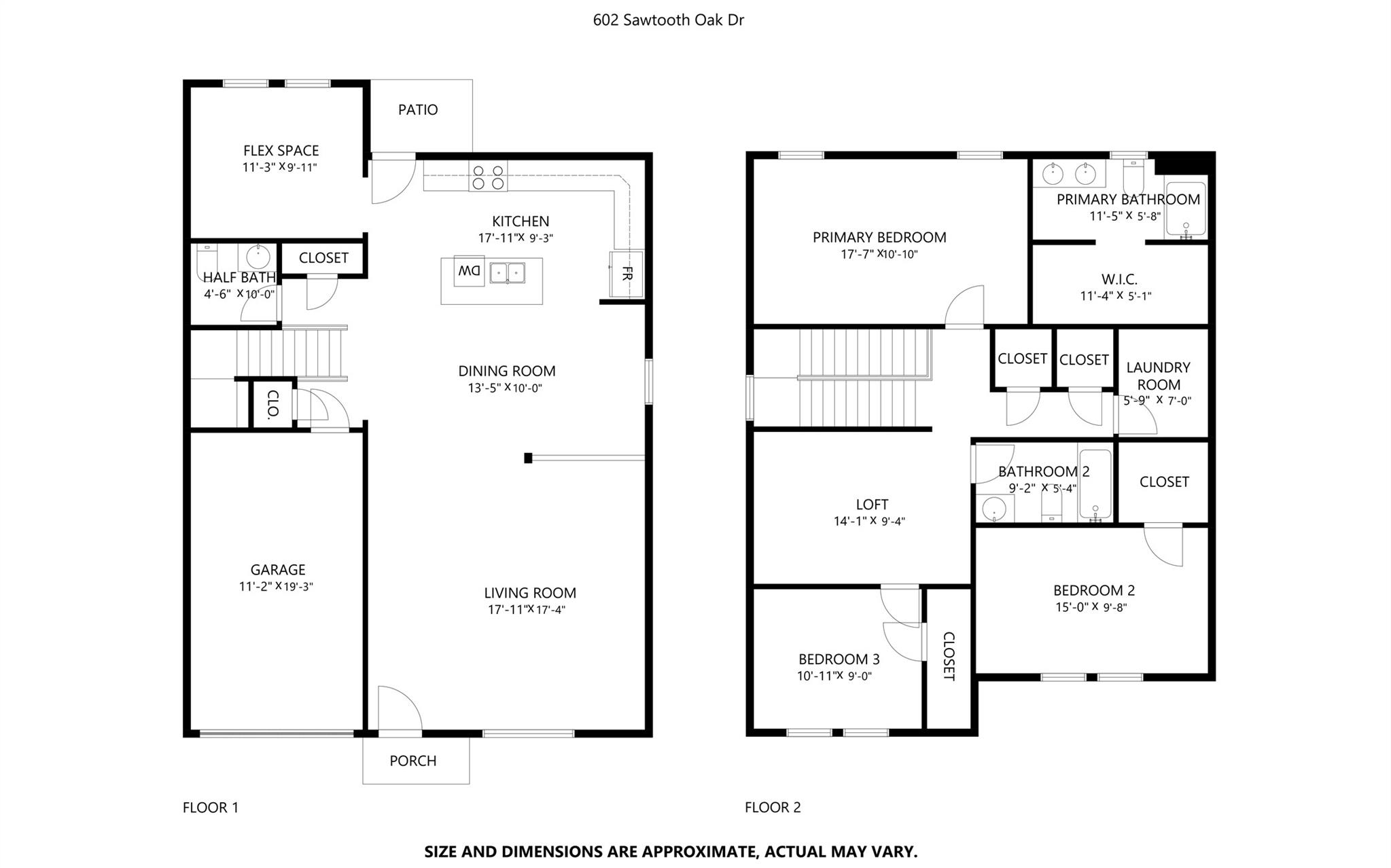 Floorplan - 602 Sawtooth Oak Drive, Landis