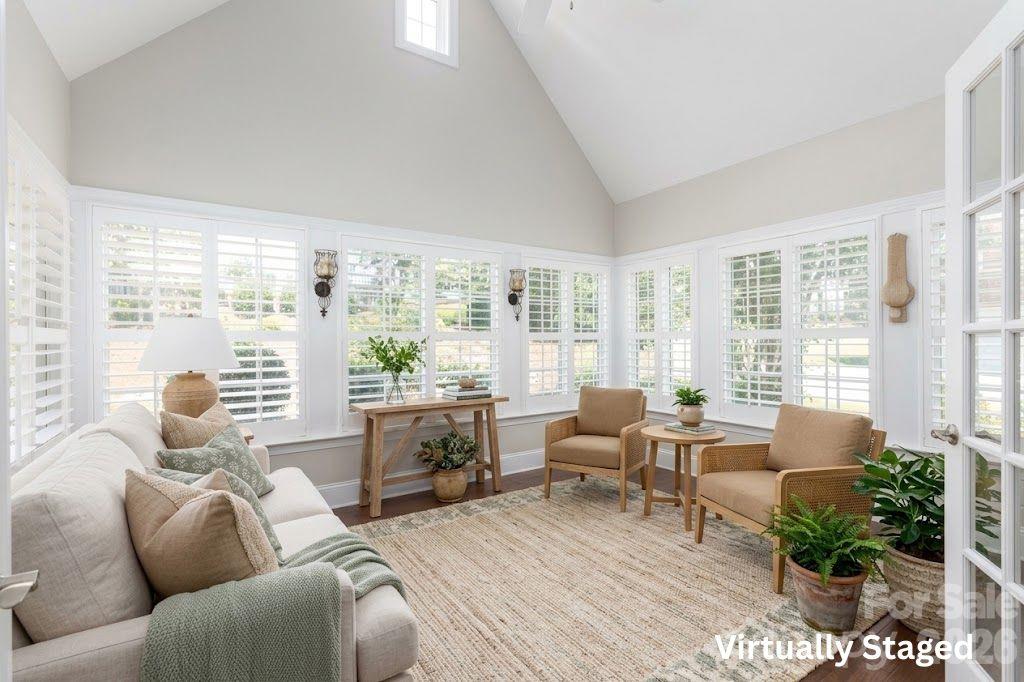 Four Seasons Room virtually staged - 399 Quinby Way, Rock Hill