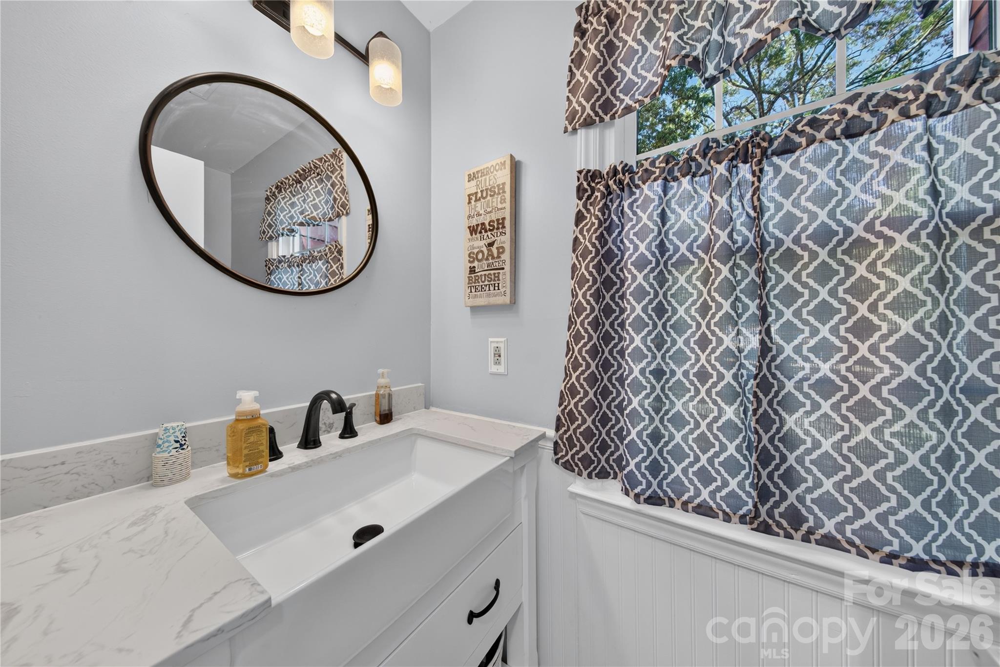 Powder Room - 12008 Parks Farm Lane, Charlotte