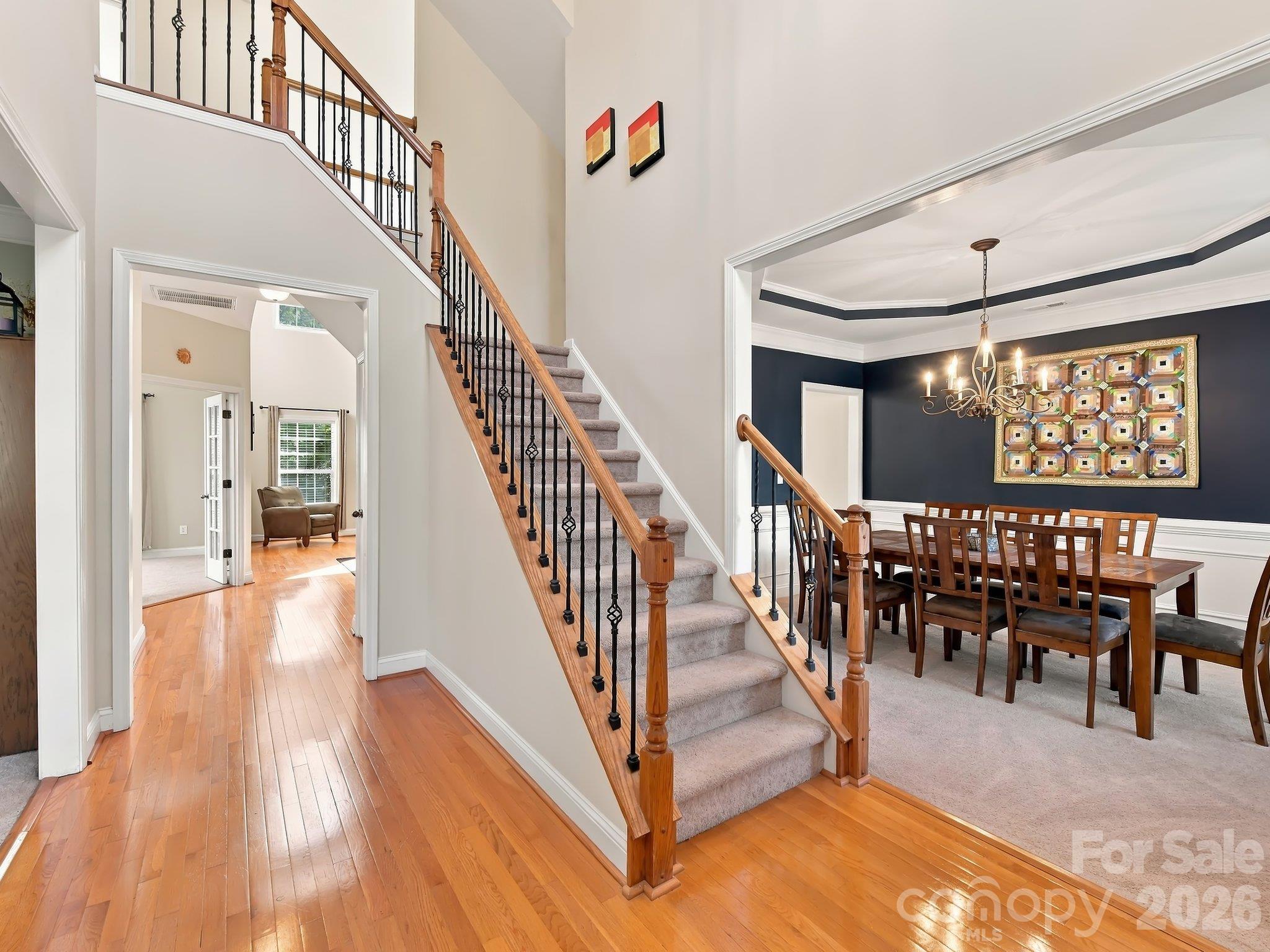 Staircase - 8458 Mossy Cup Trail, Harrisburg