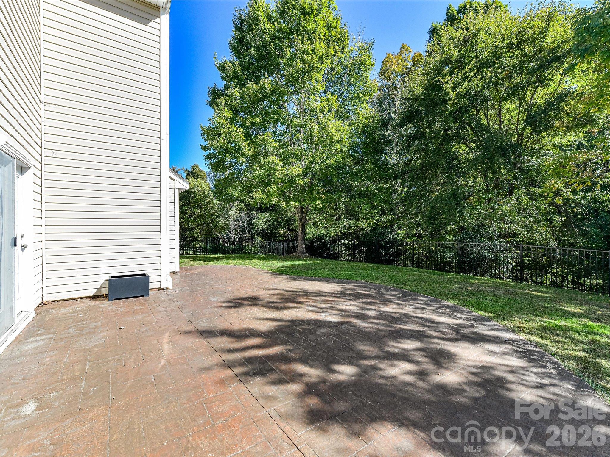 Rear Patio - 8458 Mossy Cup Trail, Harrisburg